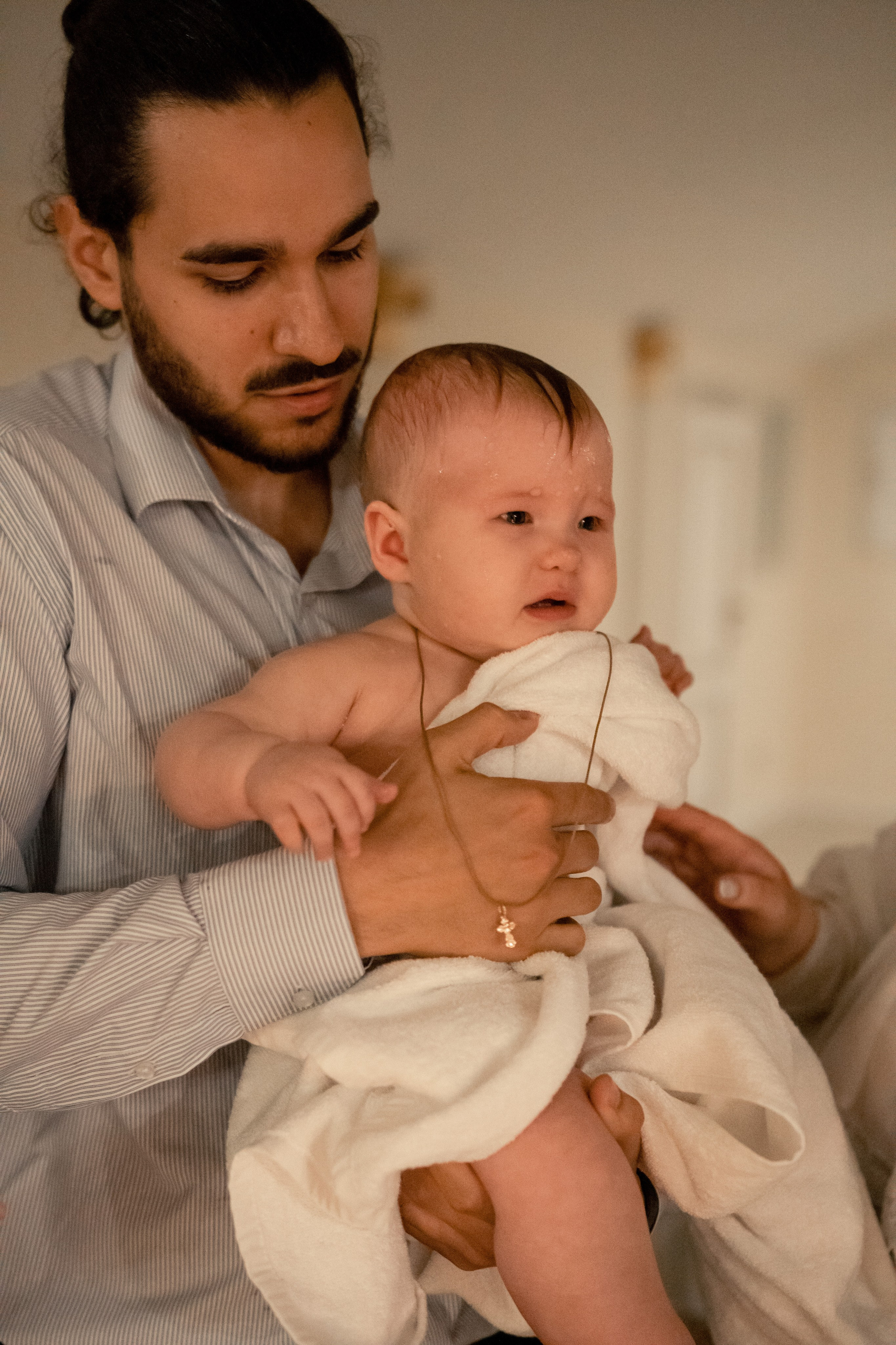 Съёмка Таинства Крещения в Казанском соборе. Семейный фотограф и видеограф Алёна Ким