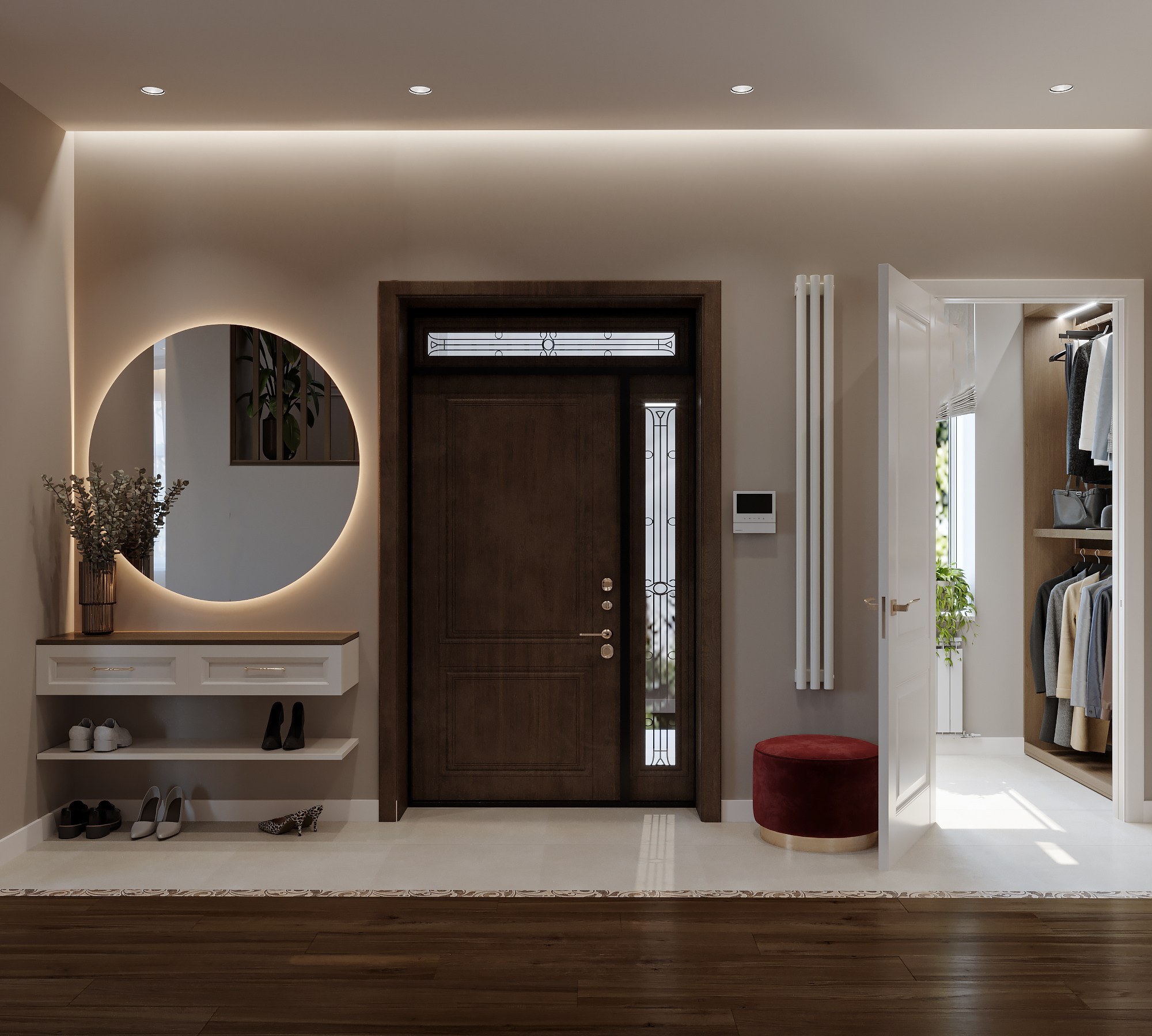 Дизайн-проект дома, пос. Прибрежный. Дизайнер интерьера в Дубне, Москве, Дмитрове