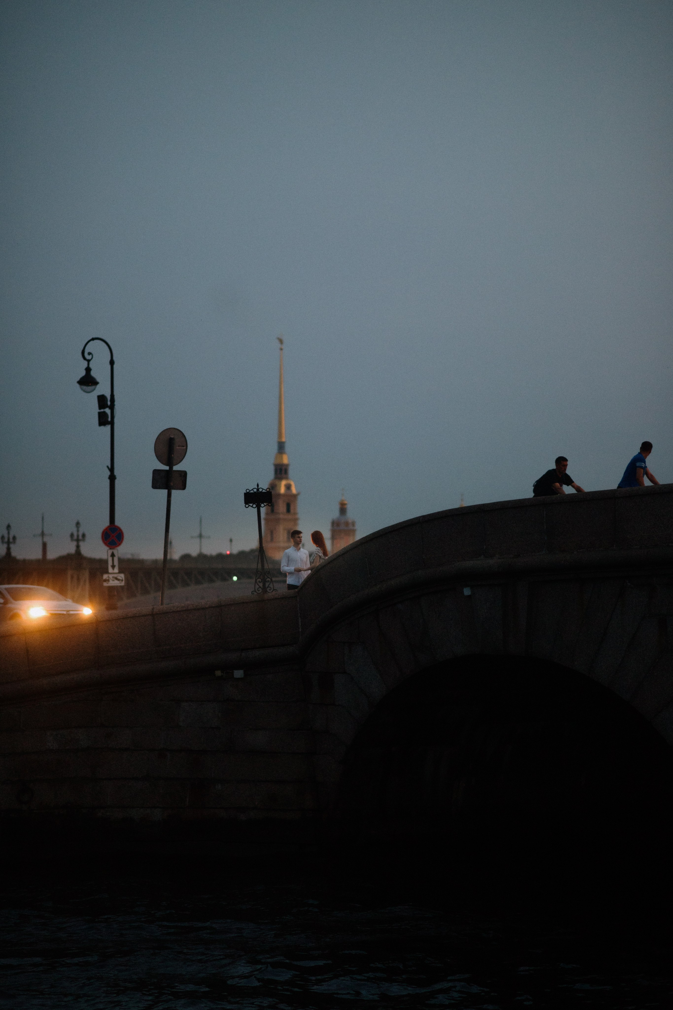 Artem & Tanya. Raised bridges. Портретный и концептуальный фотограф в Санкт-Петербурге Роман Башкиров