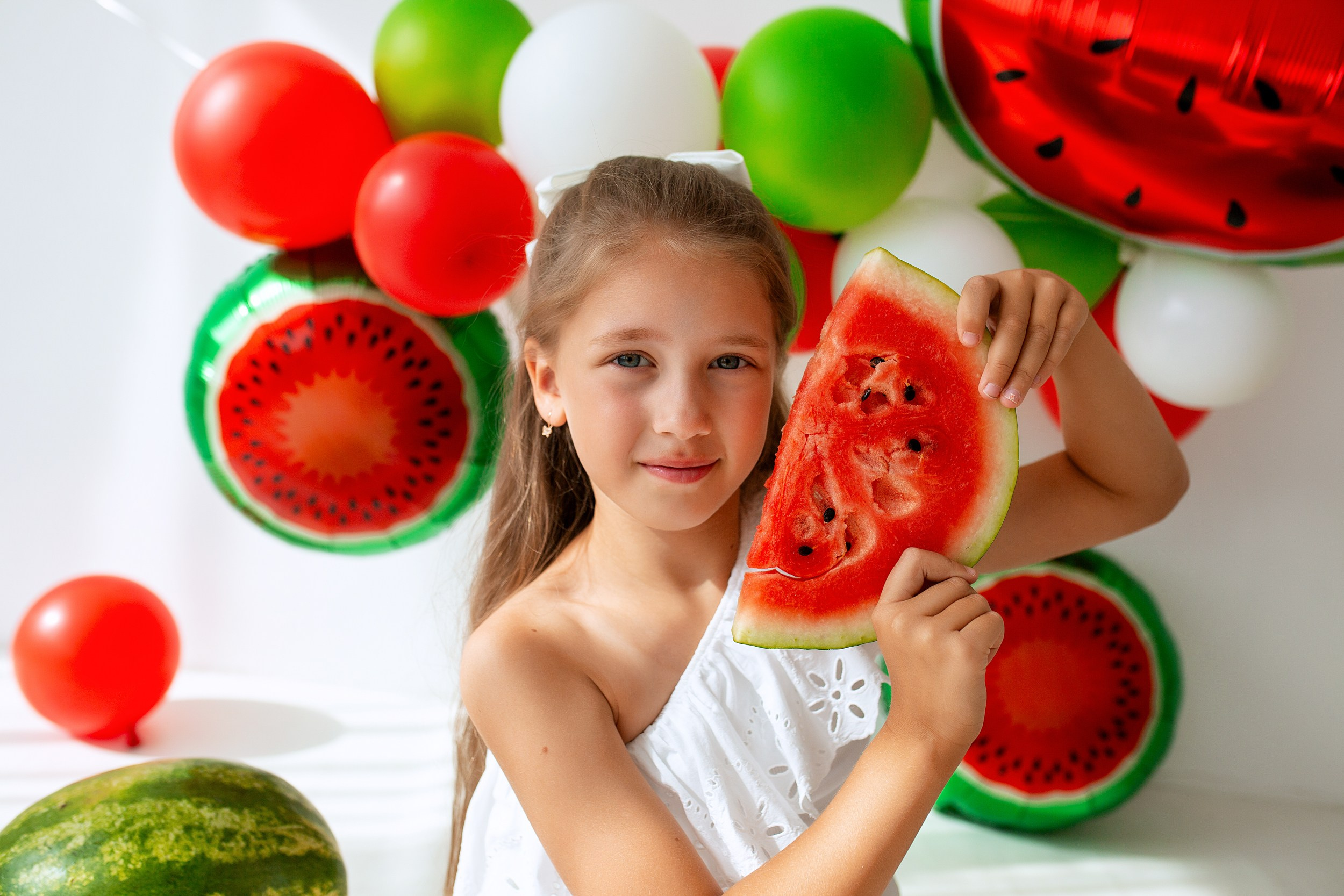 КОСТЯ и арбузы. Фотограф новорожденных Оксана Полевская