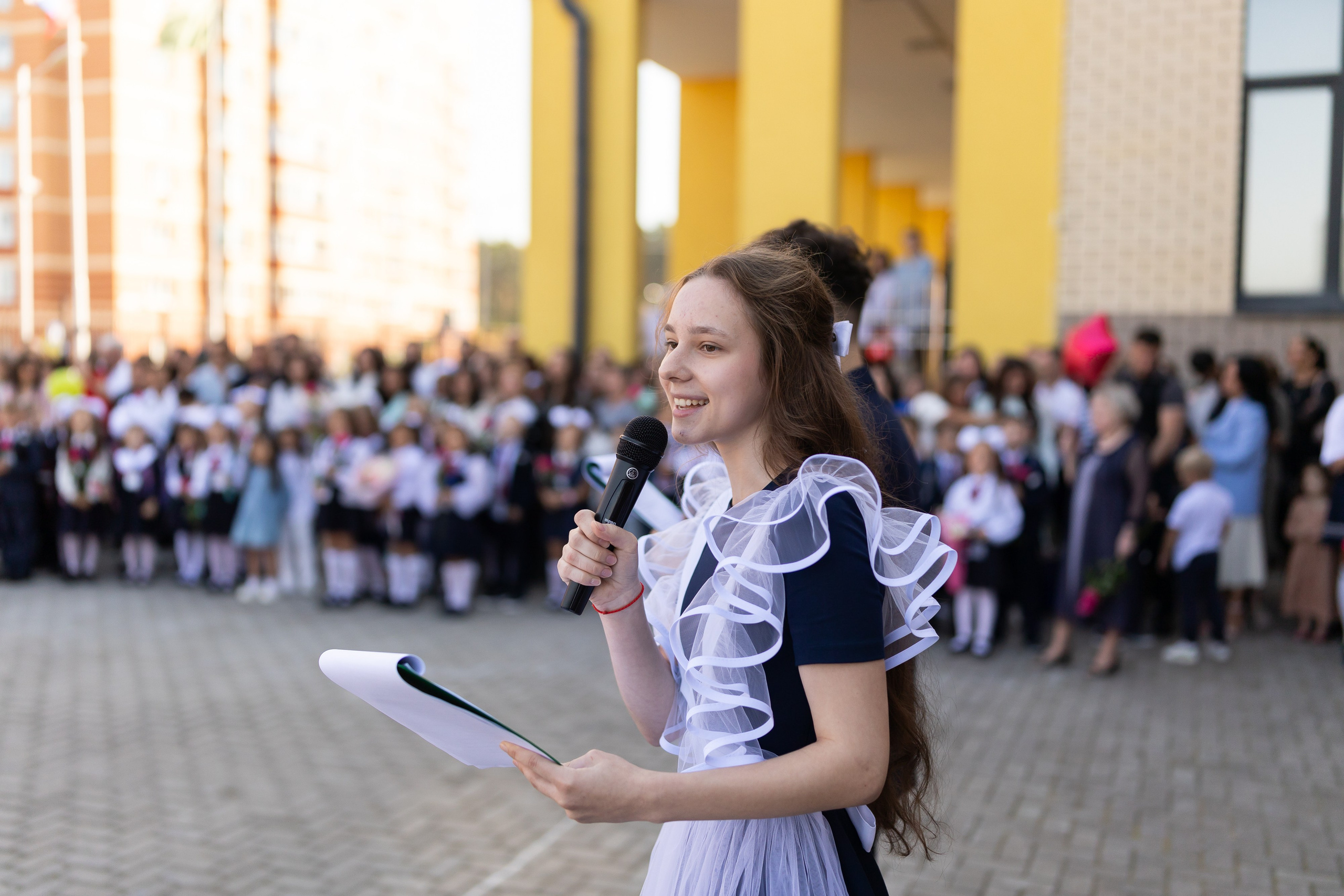 Линейка 1 сентября. Профессиональный Фотограф в Москве Андрей Славнов