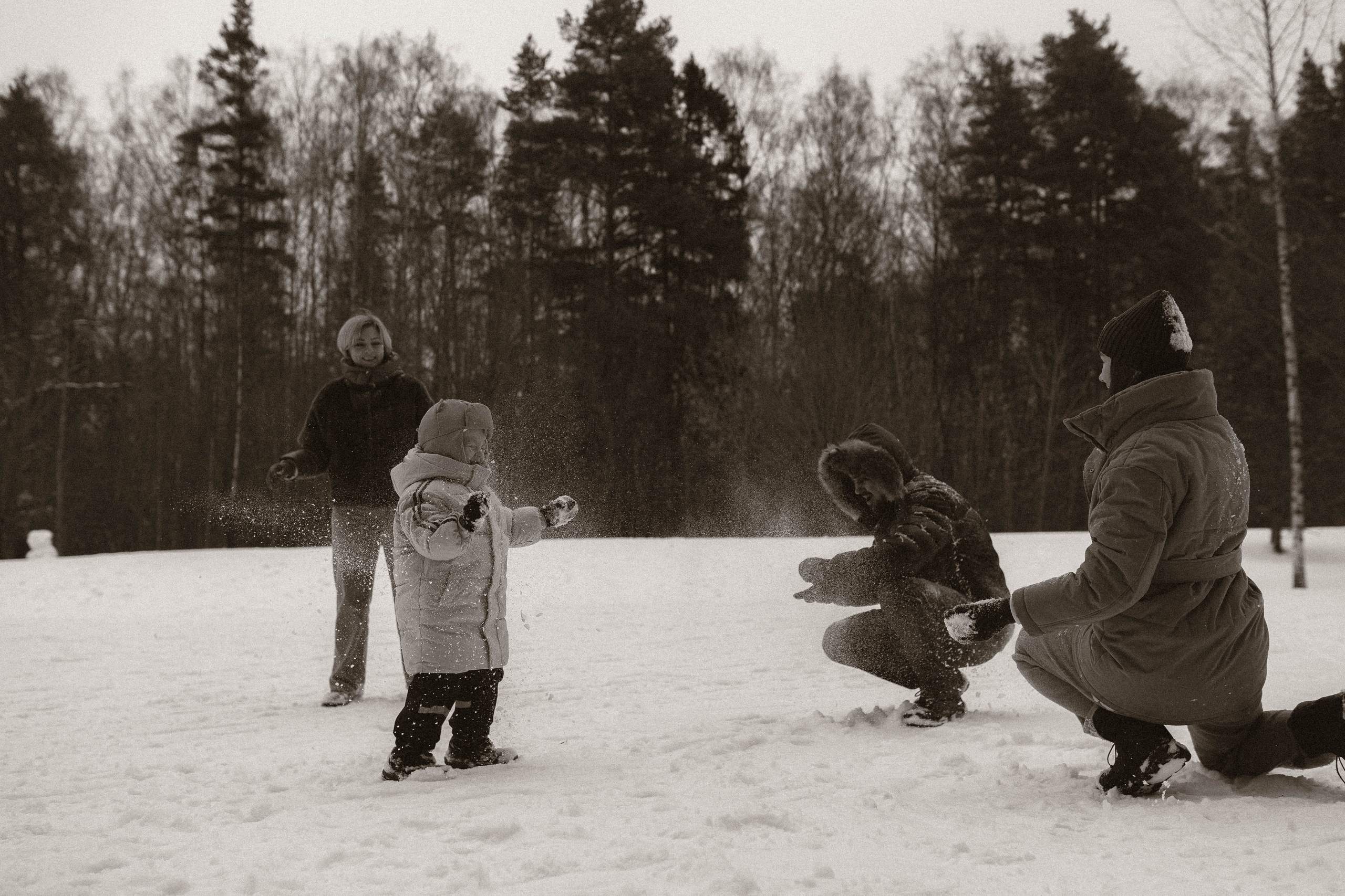Аня, Саша и Матвей. Семейный фотограф Юлия Котова