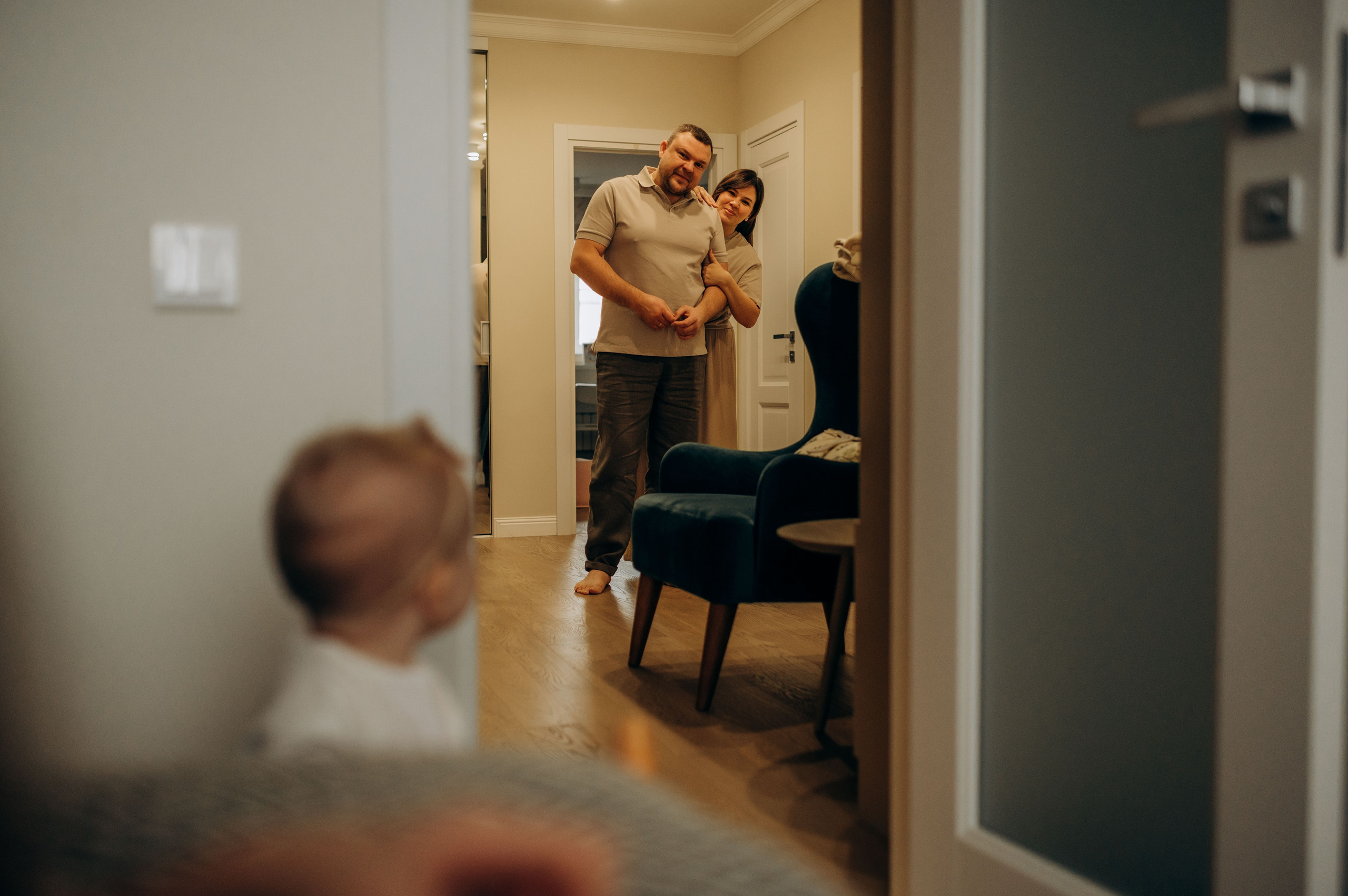 Годик младшей сестрёнке. Семейный фотограф в Домодедово и Москве Елена Пичугина