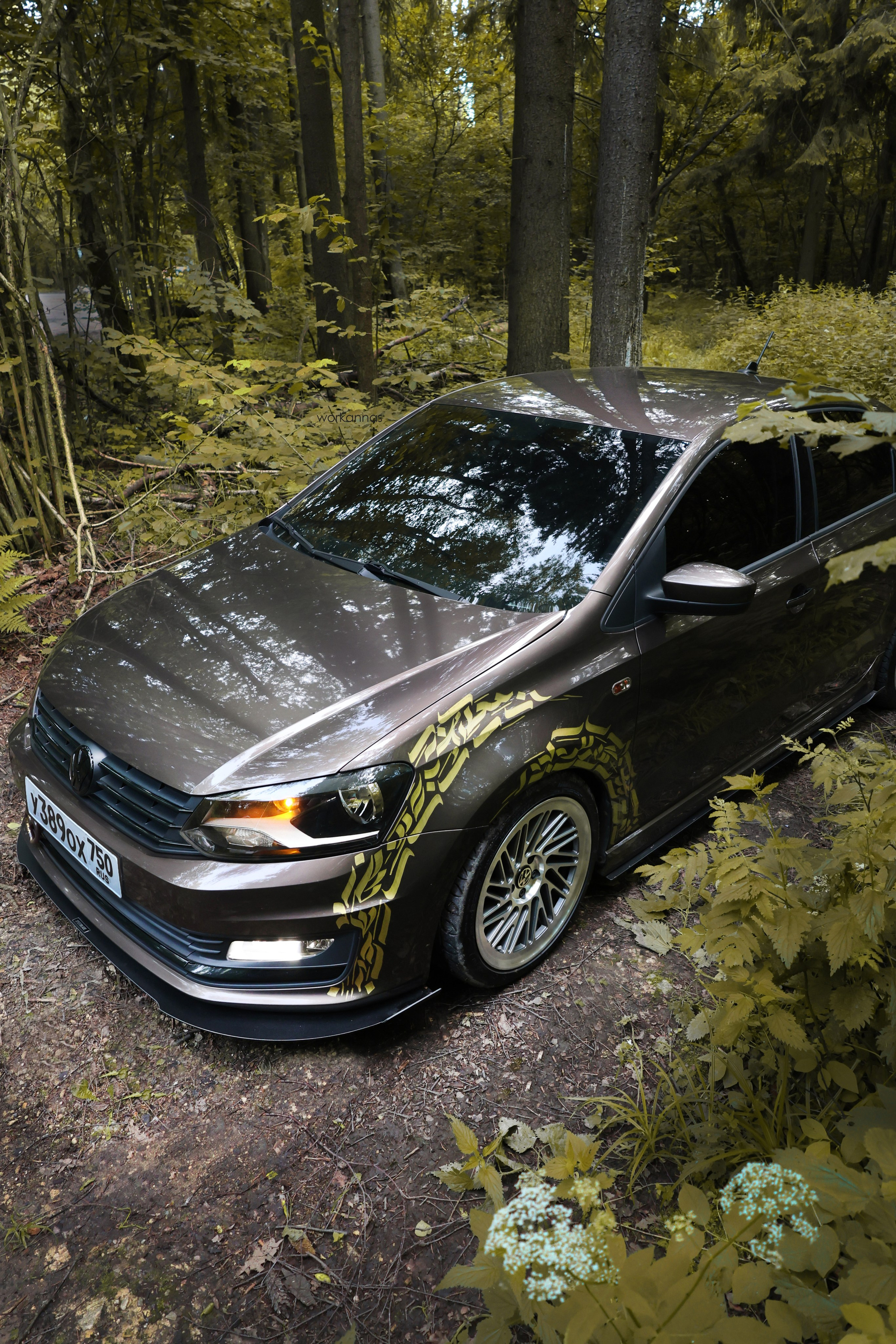 VW Polo — Chocolate. Фотограф Анна Гаврилова