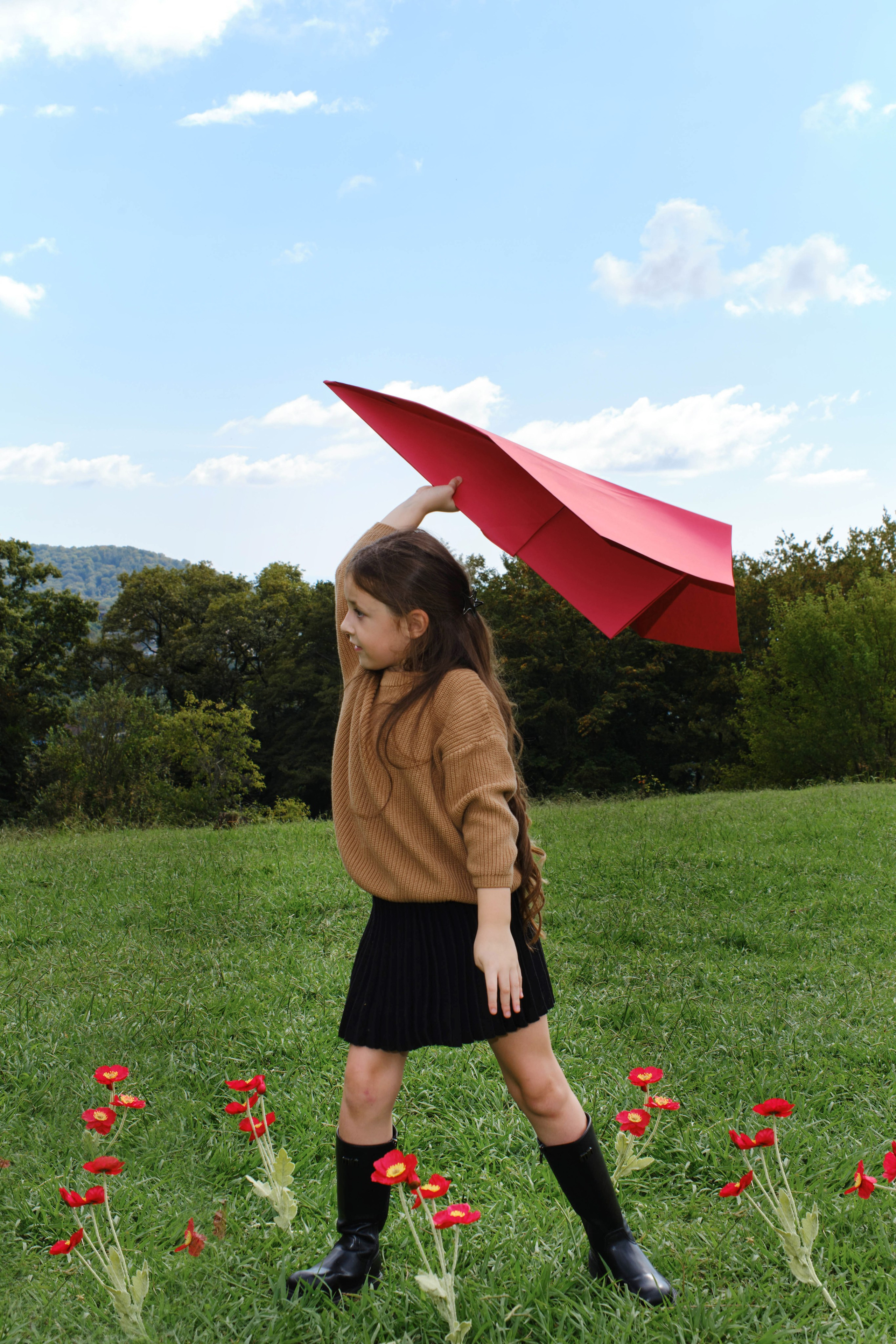 Flying. Efimova Model Agency