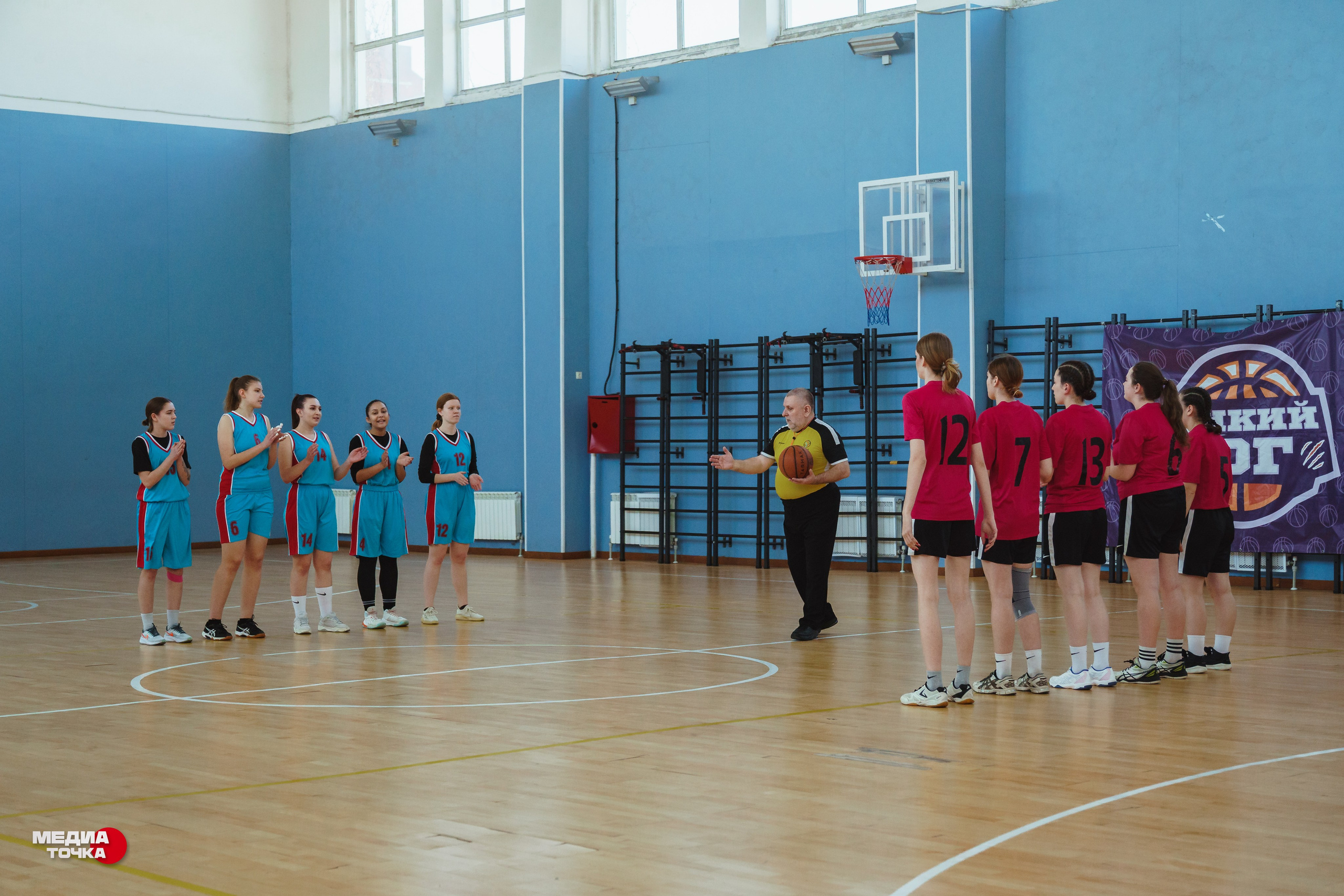 Краевые соревнования по баскетболу среди девушек. Прохоров Вячеслав — создатель медиа контента в Краснодаре
