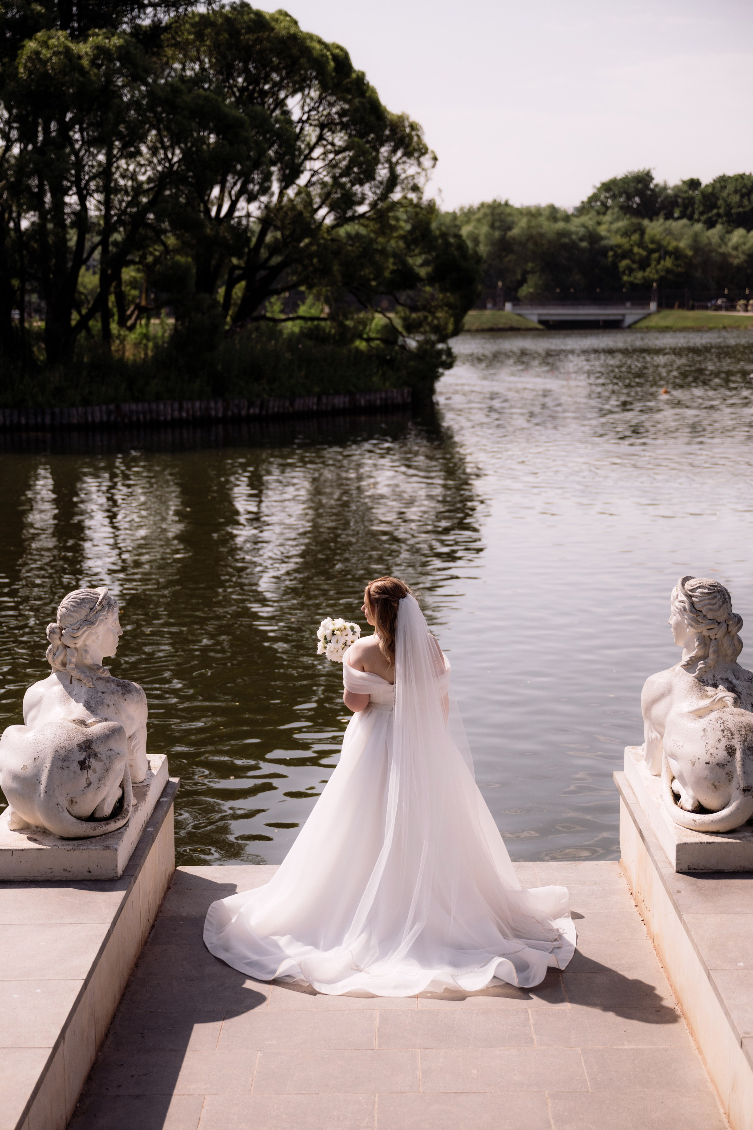 Свадебная прогулка в Царицино. Фотограф в Москве Алёна Степутенко