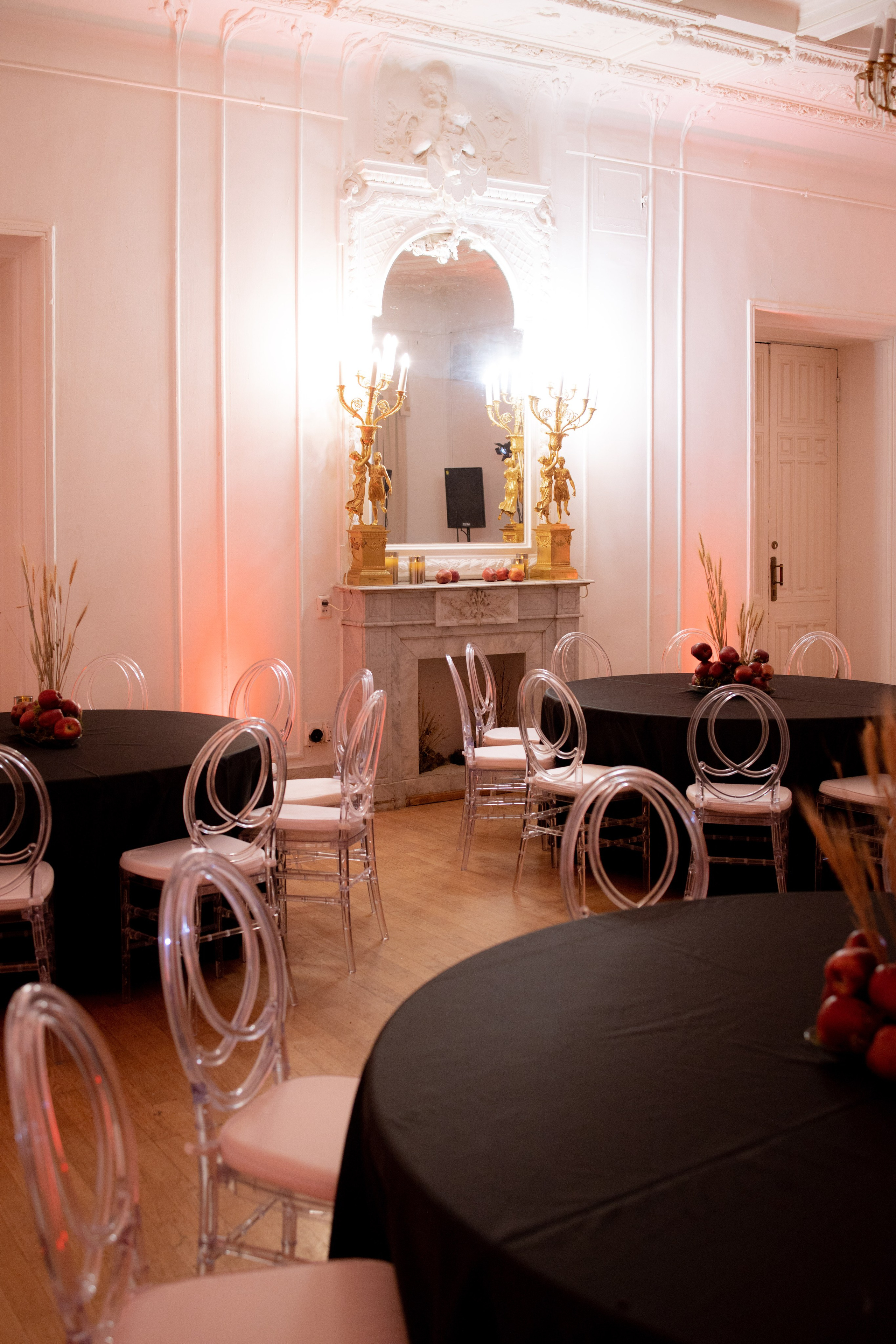 Новогодний корпоратив в фольклорном стиле. Особняк Лемана. Оформление свадеб, декор свадеб Вера Маркова, Москва