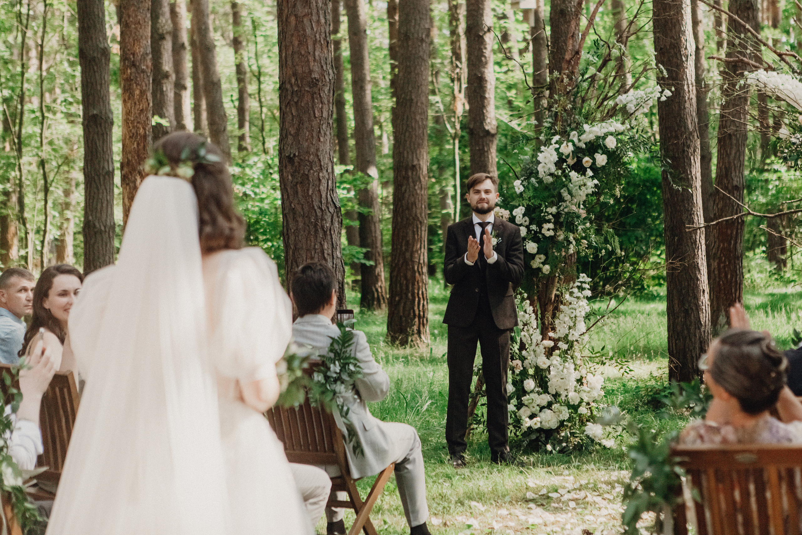 Свадьба на природе. Свадебное фото и видео Москва Кристина Музыка