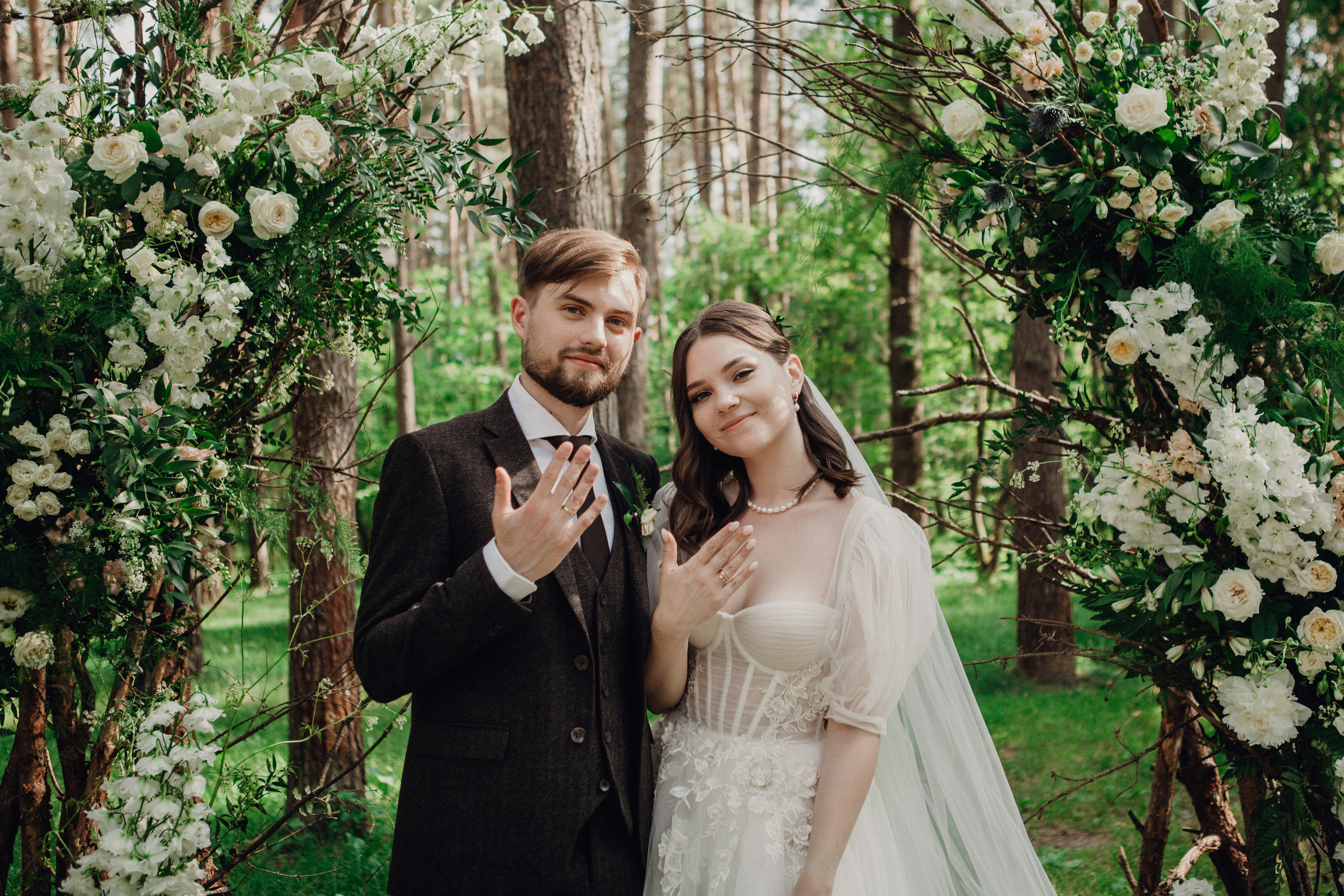 Свадьба на природе. Свадебное фото и видео Москва Кристина Музыка