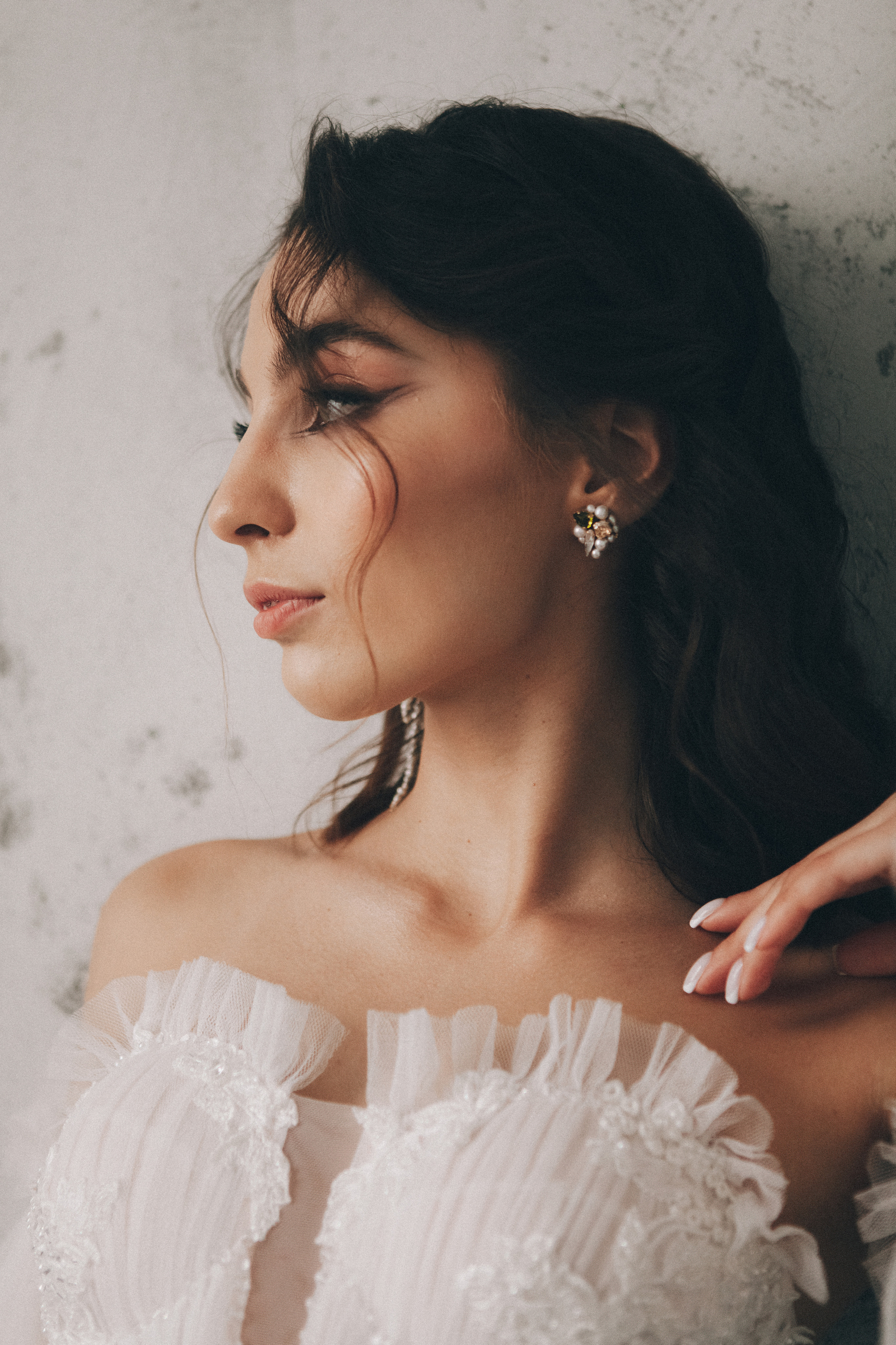 Свадебная фотосессия зимой в студии Москва. Свадебное фото и видео Москва Кристина Музыка