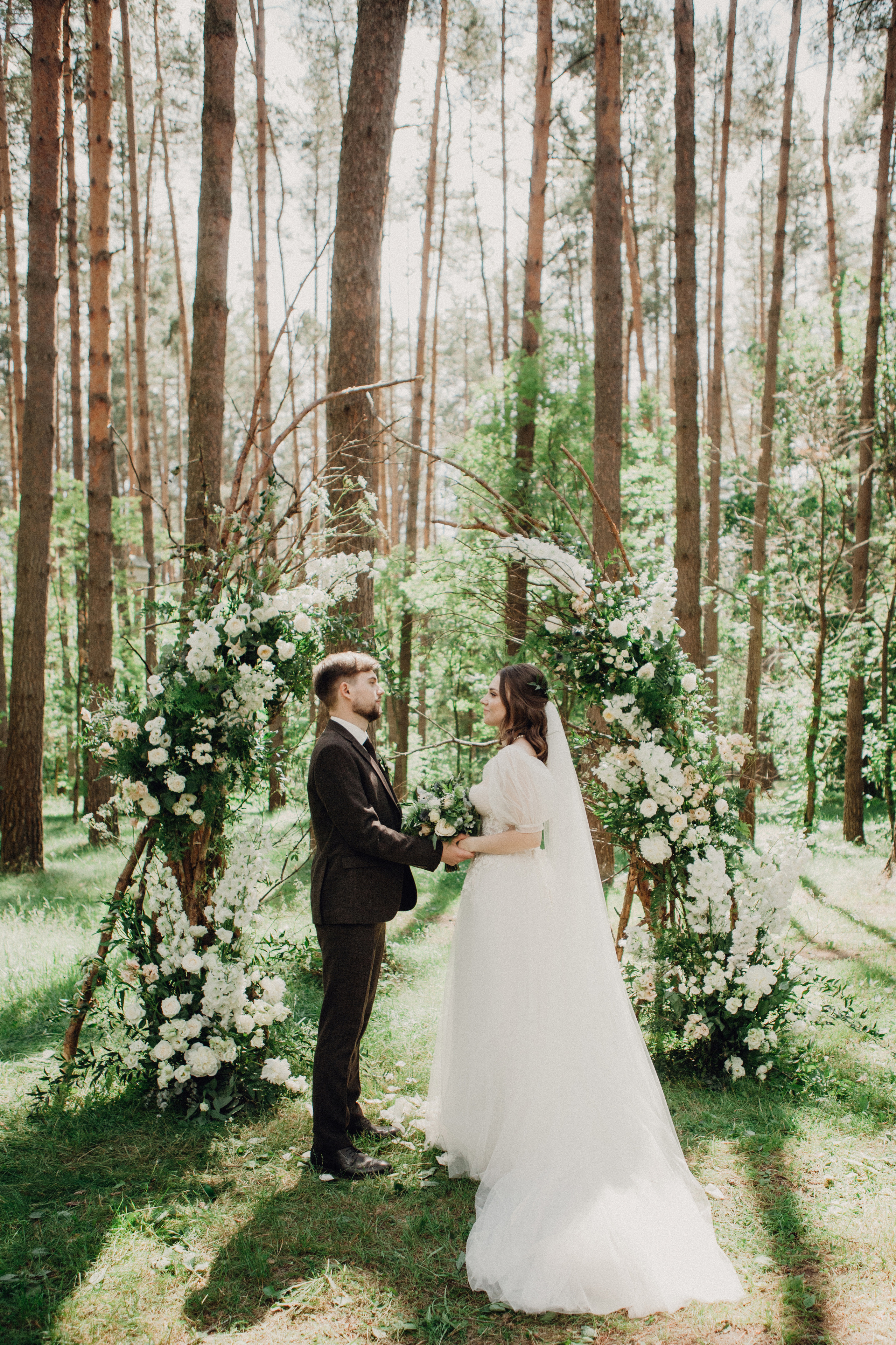Свадьба на природе. Свадебное фото и видео Москва Кристина Музыка