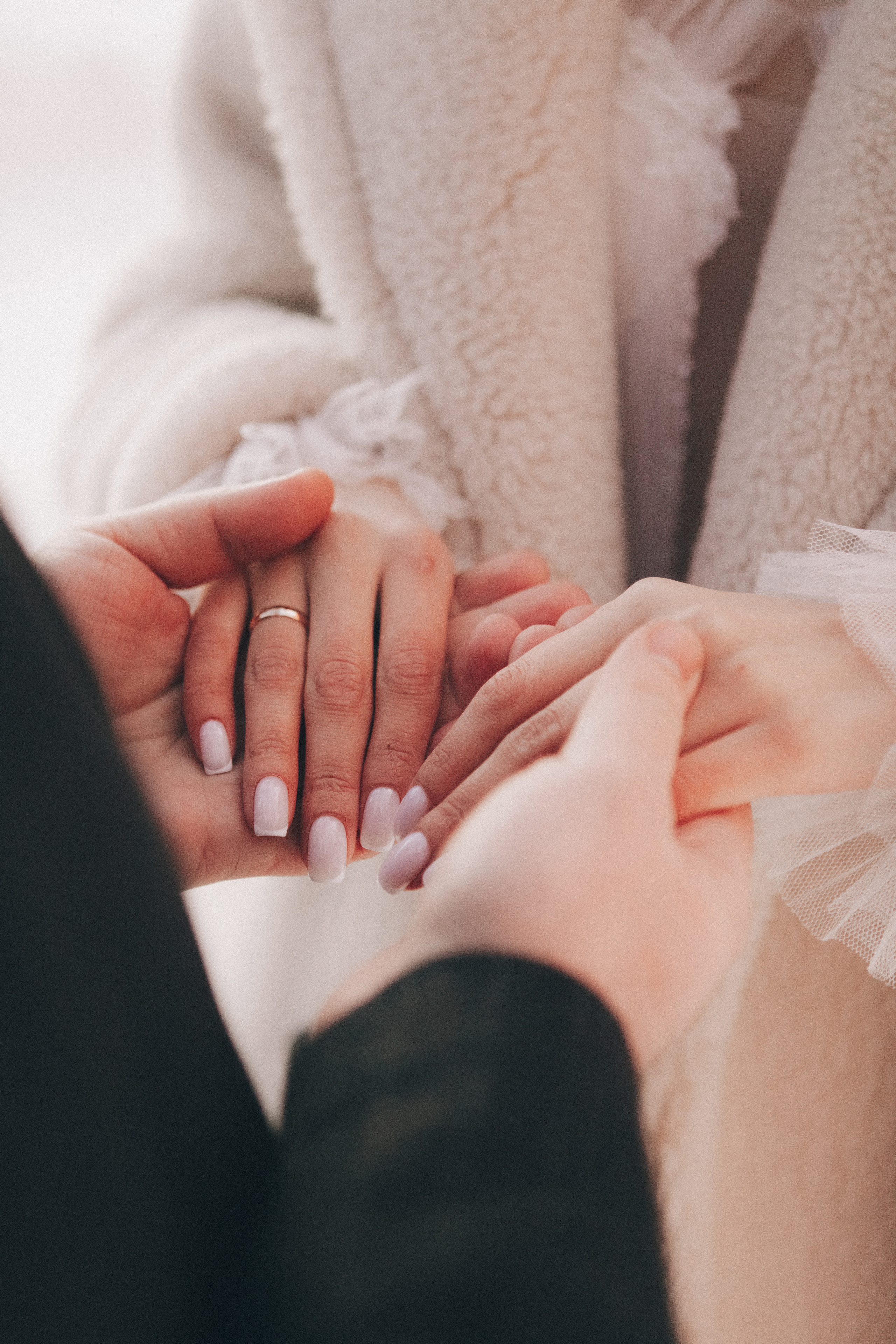 Свадебная фотосессия зимой в студии Москва. Свадебное фото и видео Москва Кристина Музыка