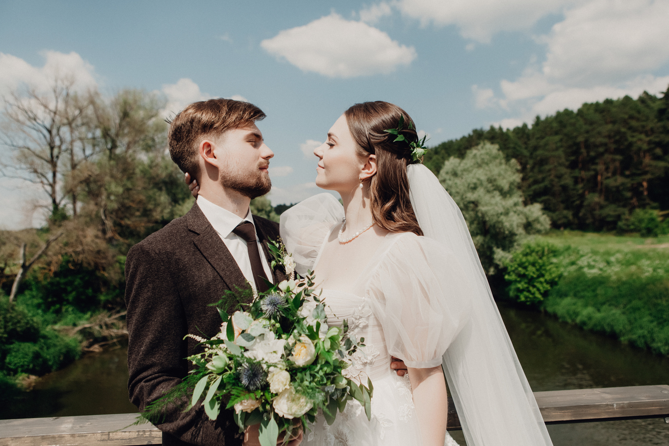 Свадьба на природе. Свадебное фото и видео Москва Кристина Музыка