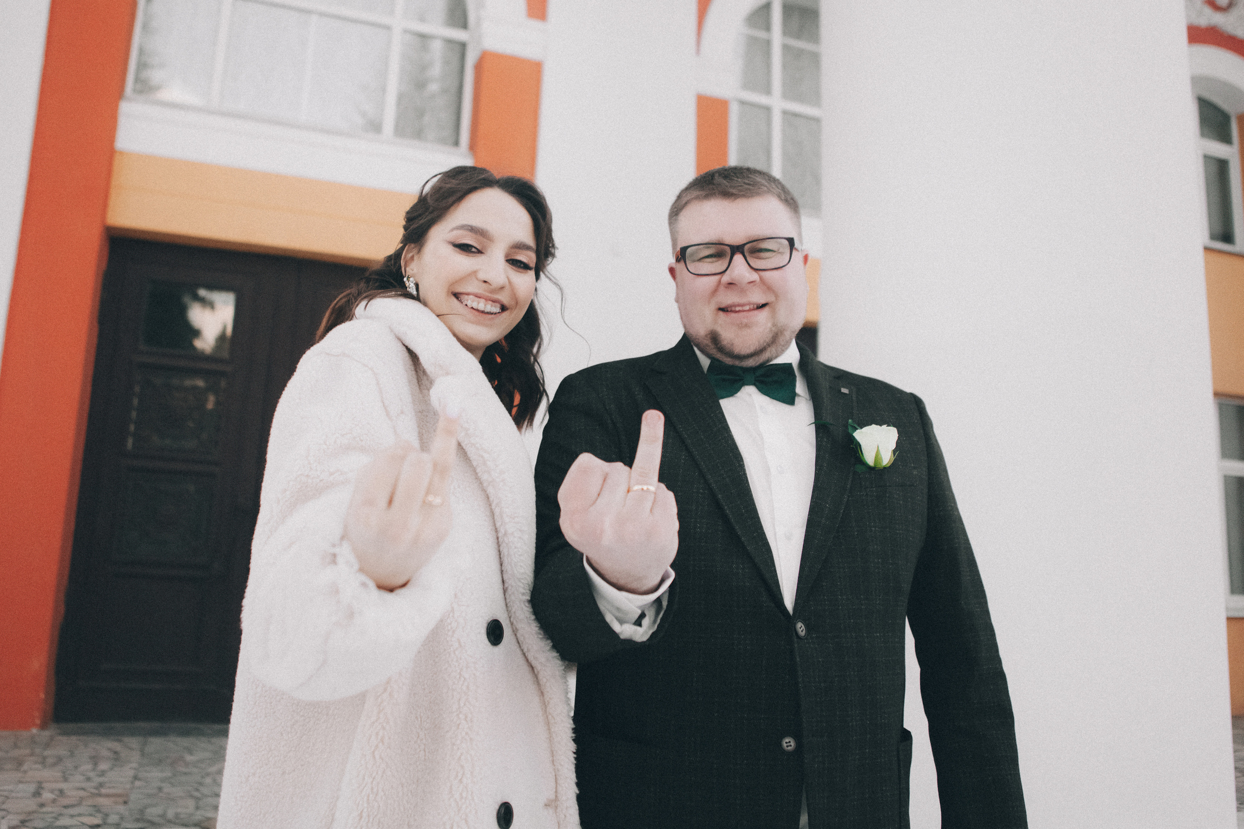 Свадебная фотосессия зимой в студии Москва. Свадебное фото и видео Москва Кристина Музыка