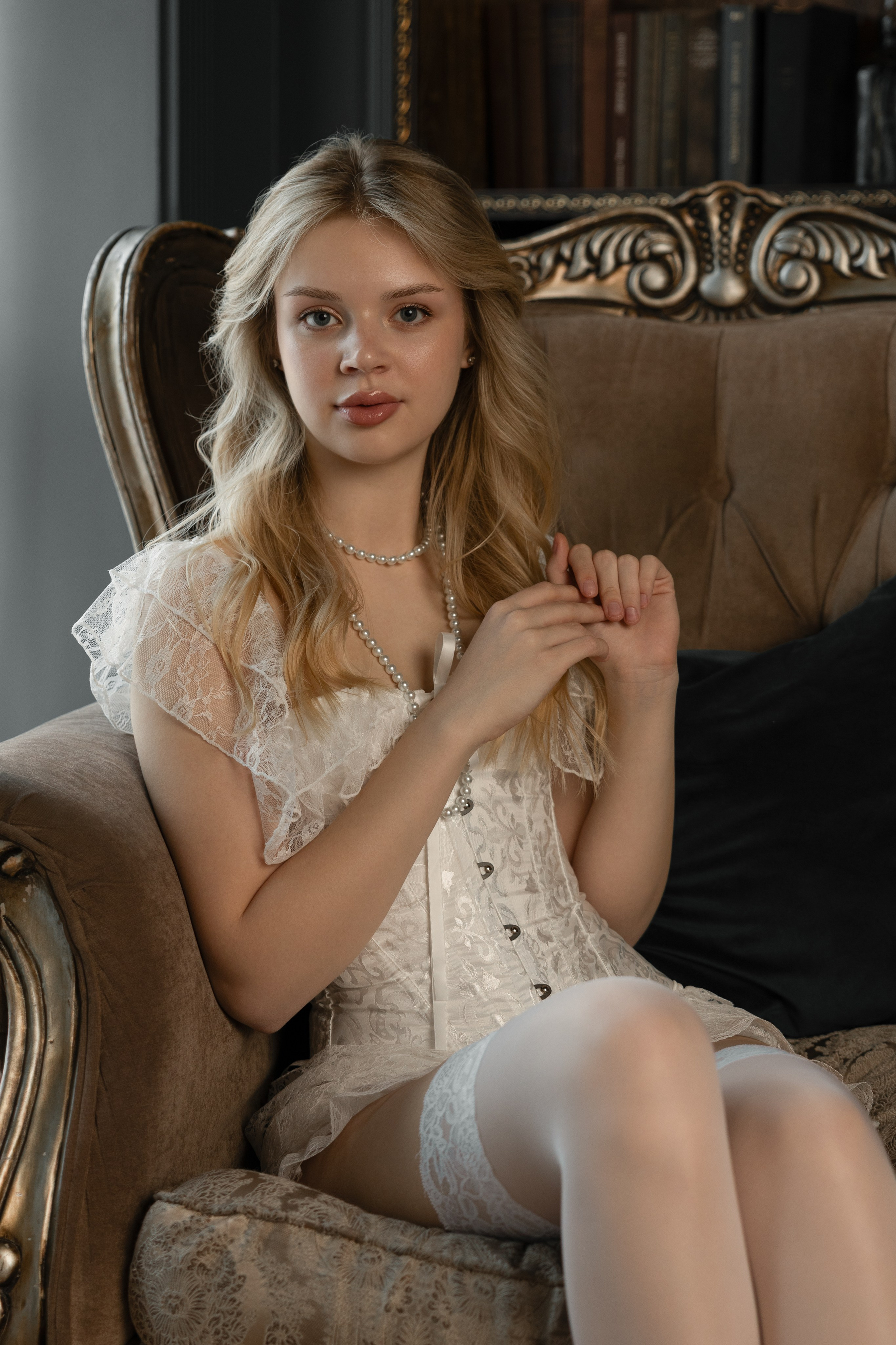 Будуарная фотосессия в честь Дня Рождения. Фотограф в Санкт-Петербурге Вагнер Юлия