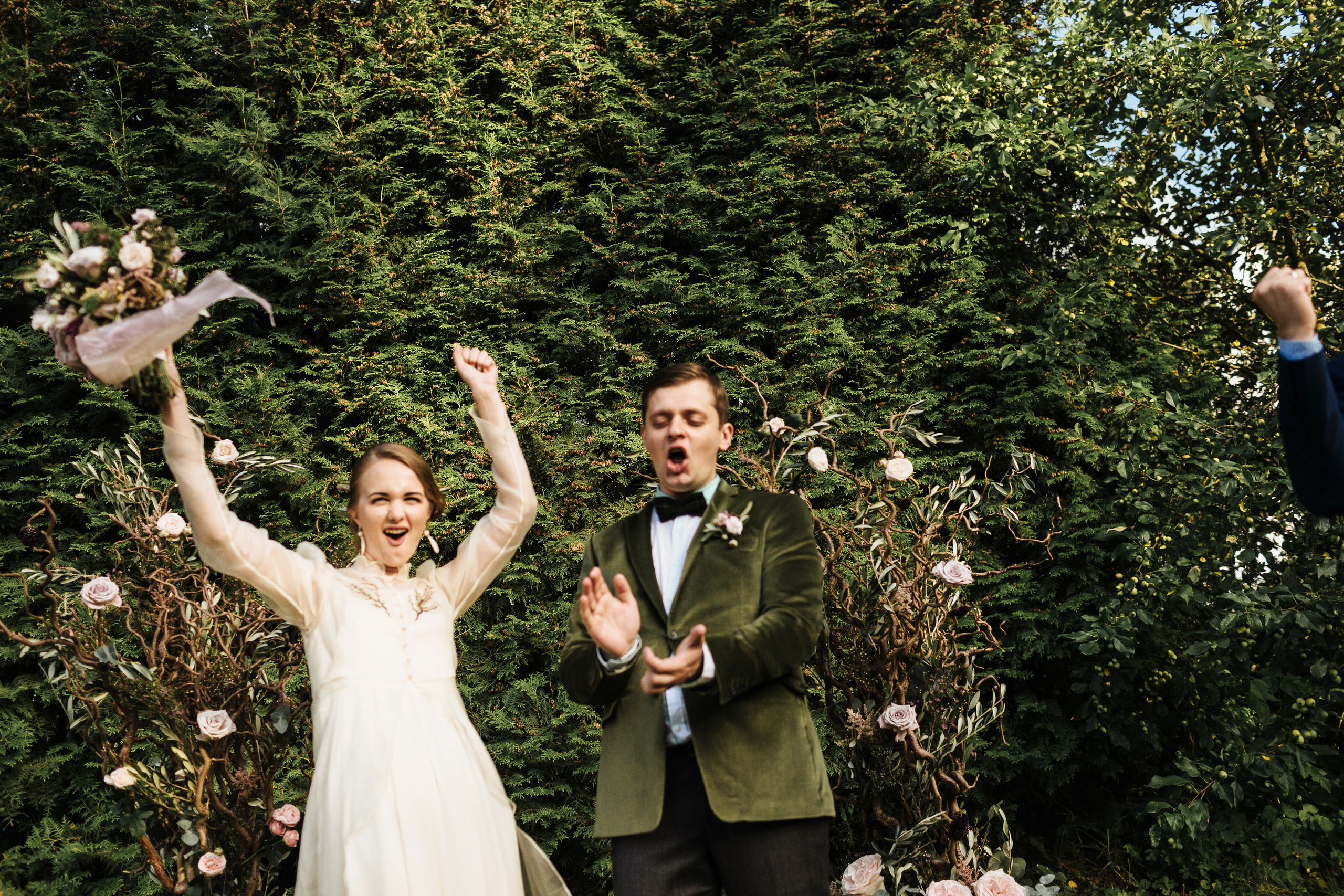 Грубияны. Летний дождь и коты свидетели. Портфолио свадебного фотографа. Роман Каргаполов