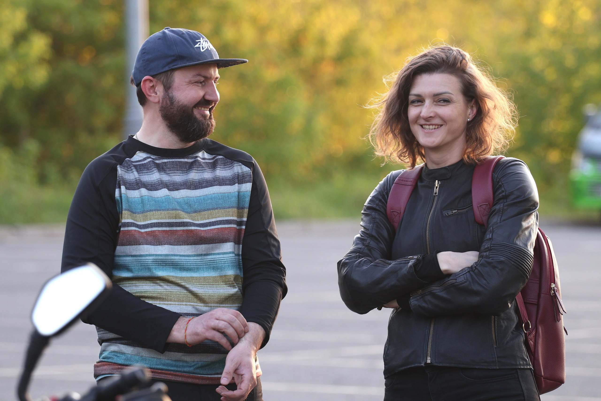 Мотоучебка. Занятия на площадке. Спортивный и репортажный фотограф Ермакова Светлана