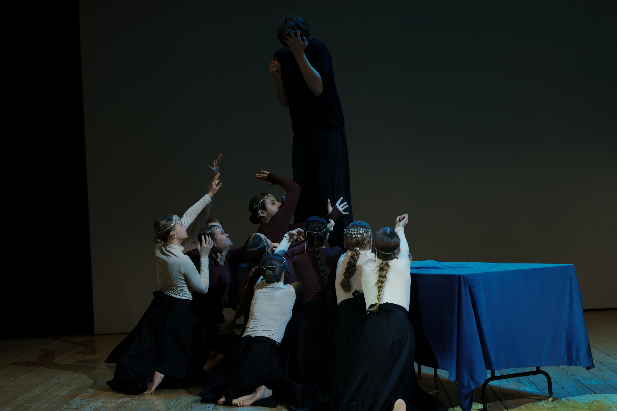 Спектакль «Демон» в постановке театральной студии «Волшебный мир театра». Фотограф Евгений Егоров