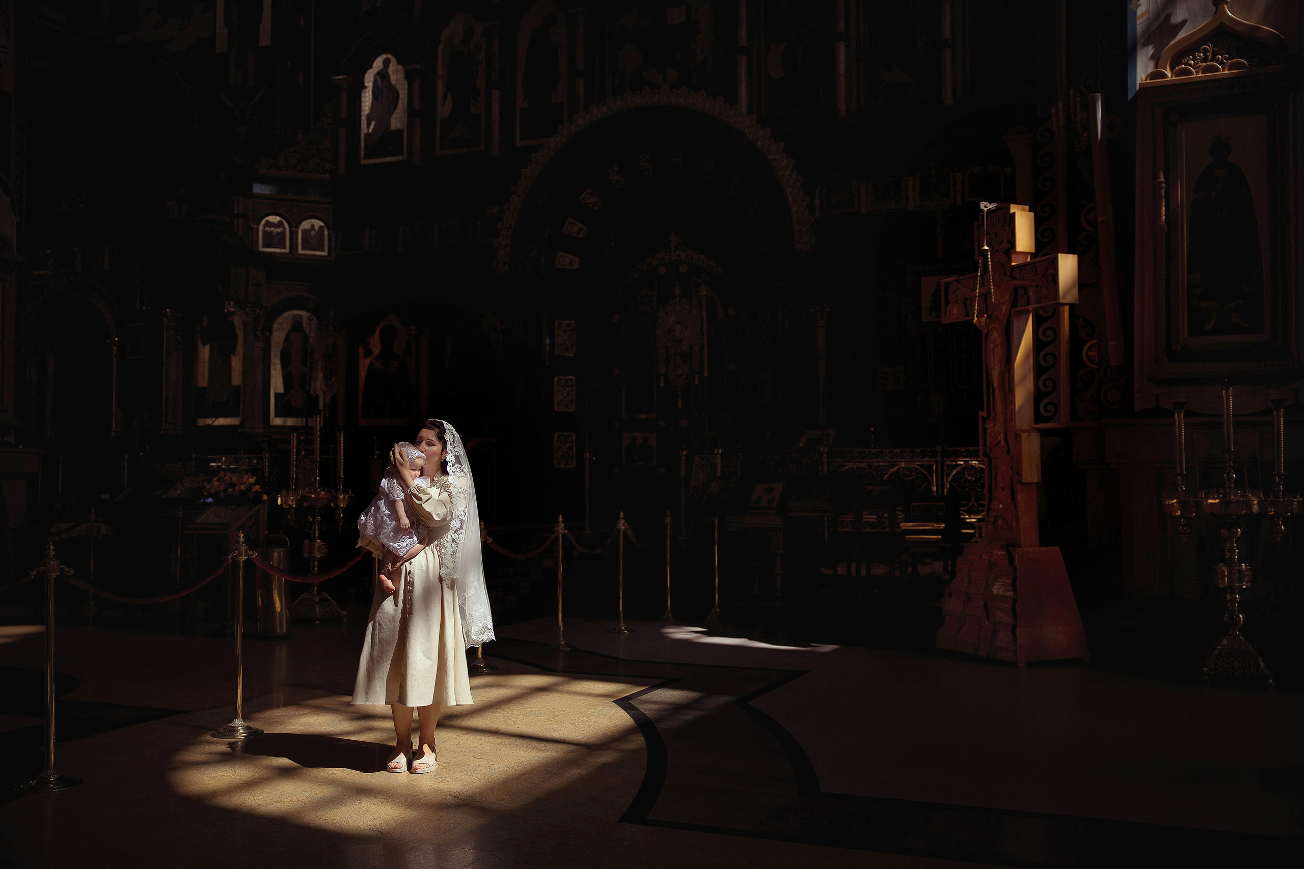 Крещение Есении Благовещенский собор. Фотограф на крещение и венчание