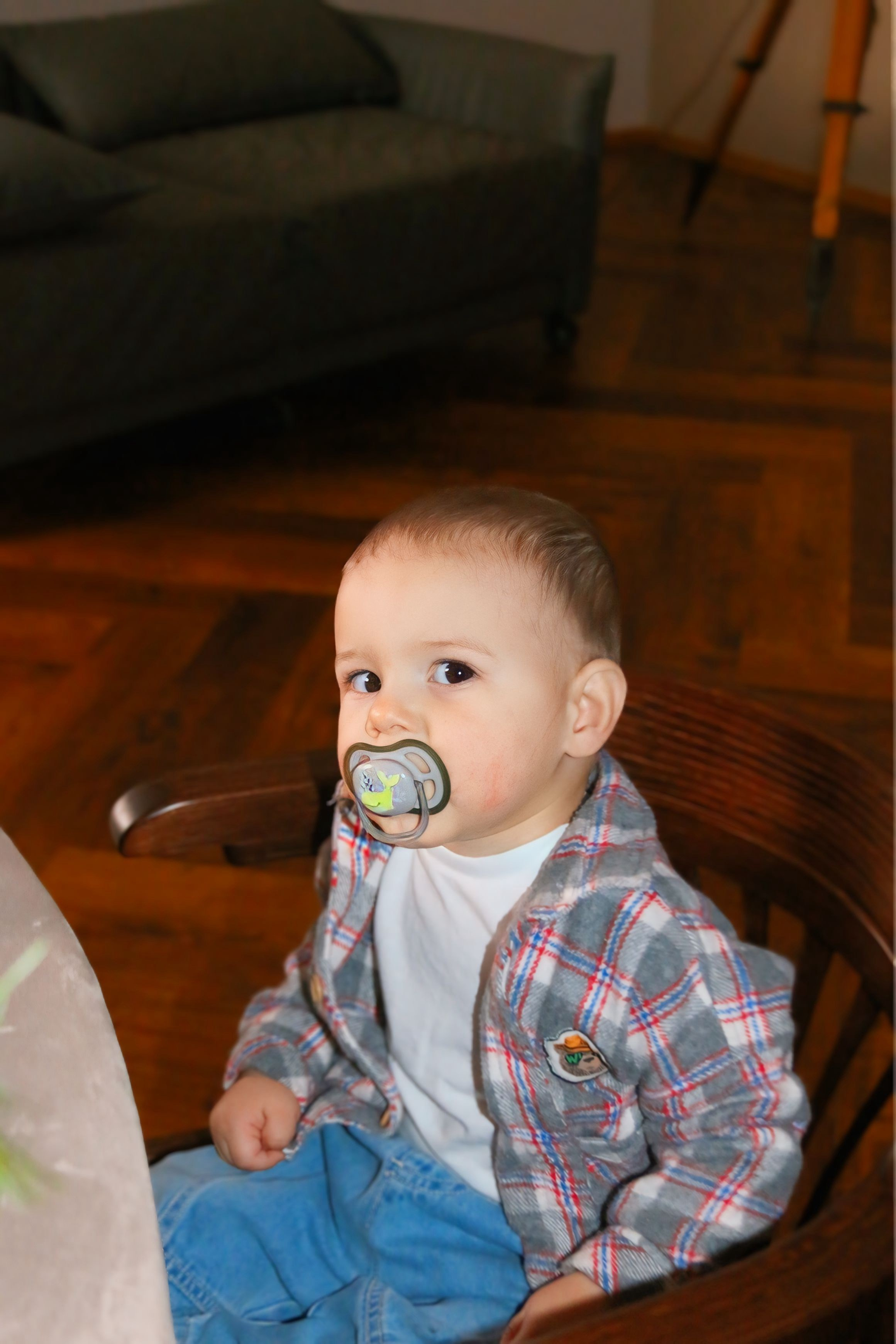 Новогодняя фотосессия мамы с сыном