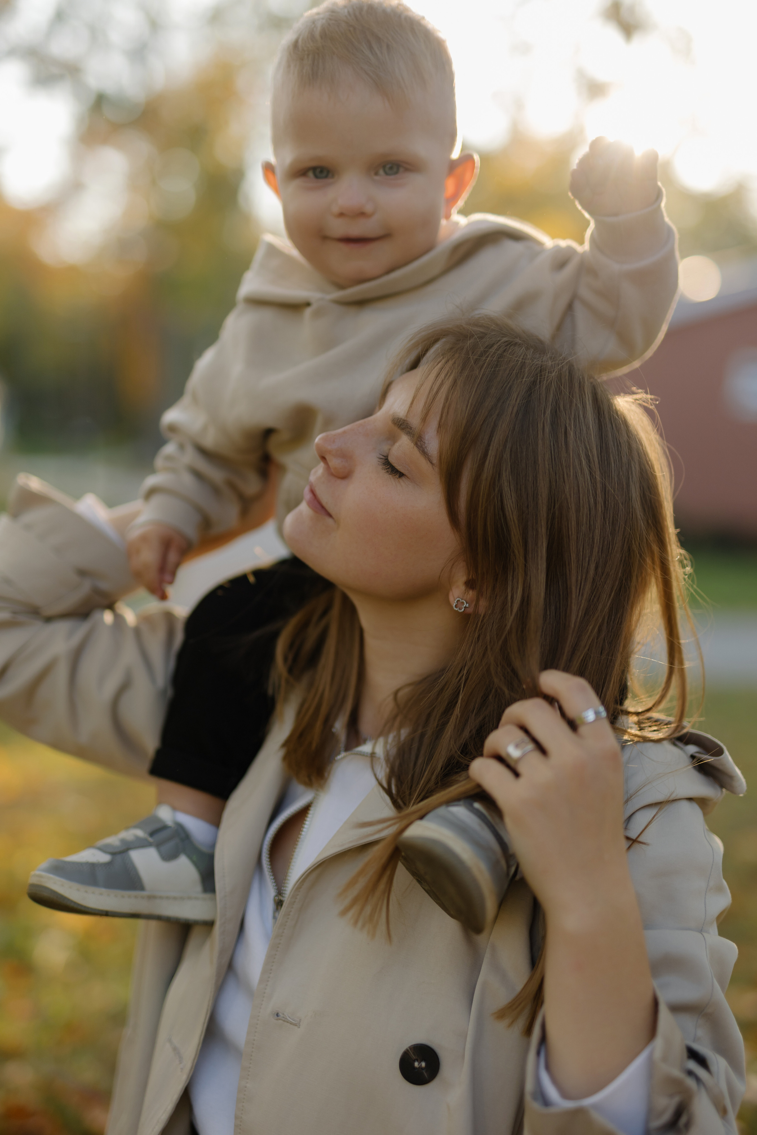 Карина и сын. Свадебный и портретный фотограф в Москве, Туле и Брянске Дара Евсеева