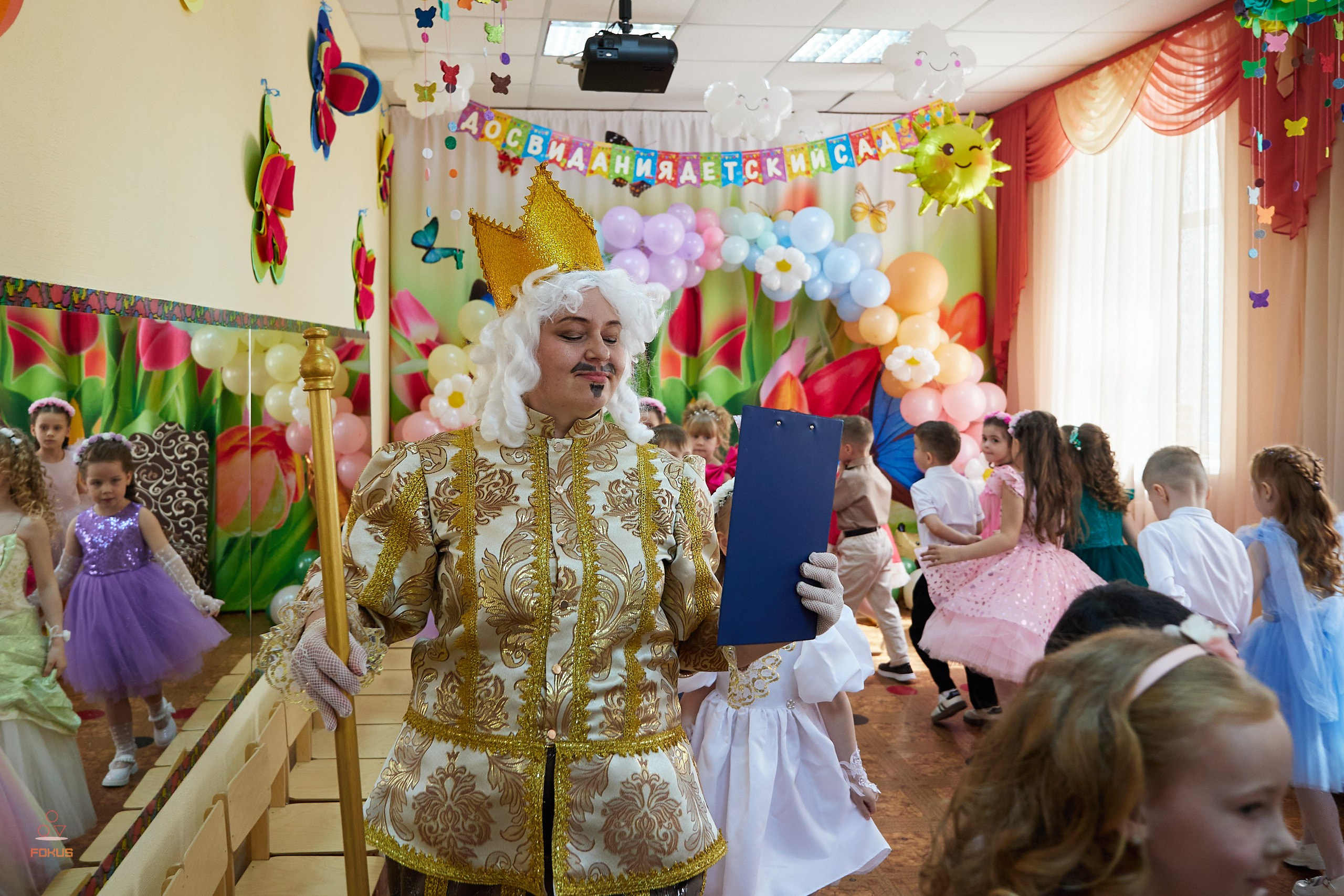 Выпускной детский сад. Спортивный фотограф Некрасов Денис