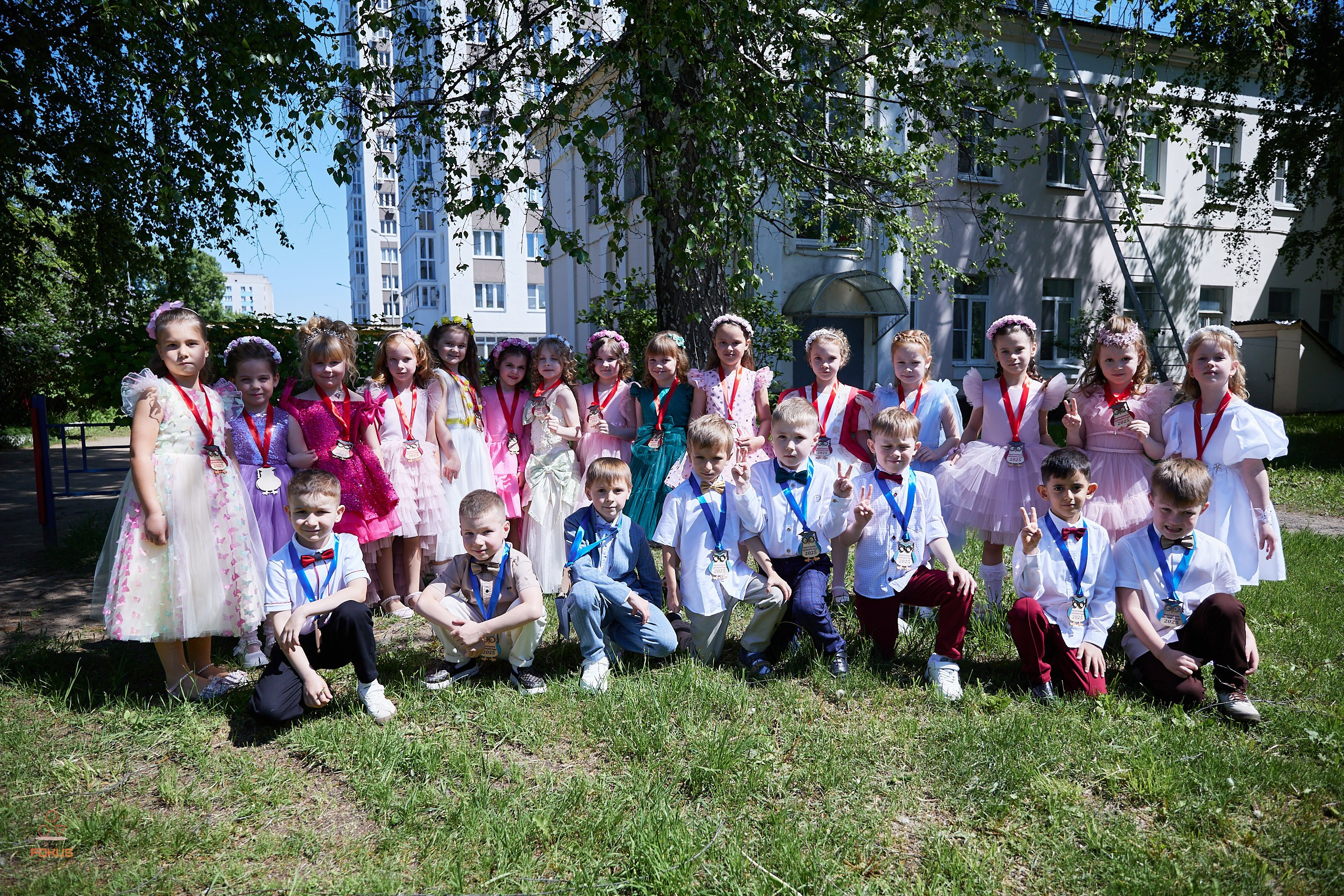 Выпускной детский сад. Спортивный фотограф Некрасов Денис