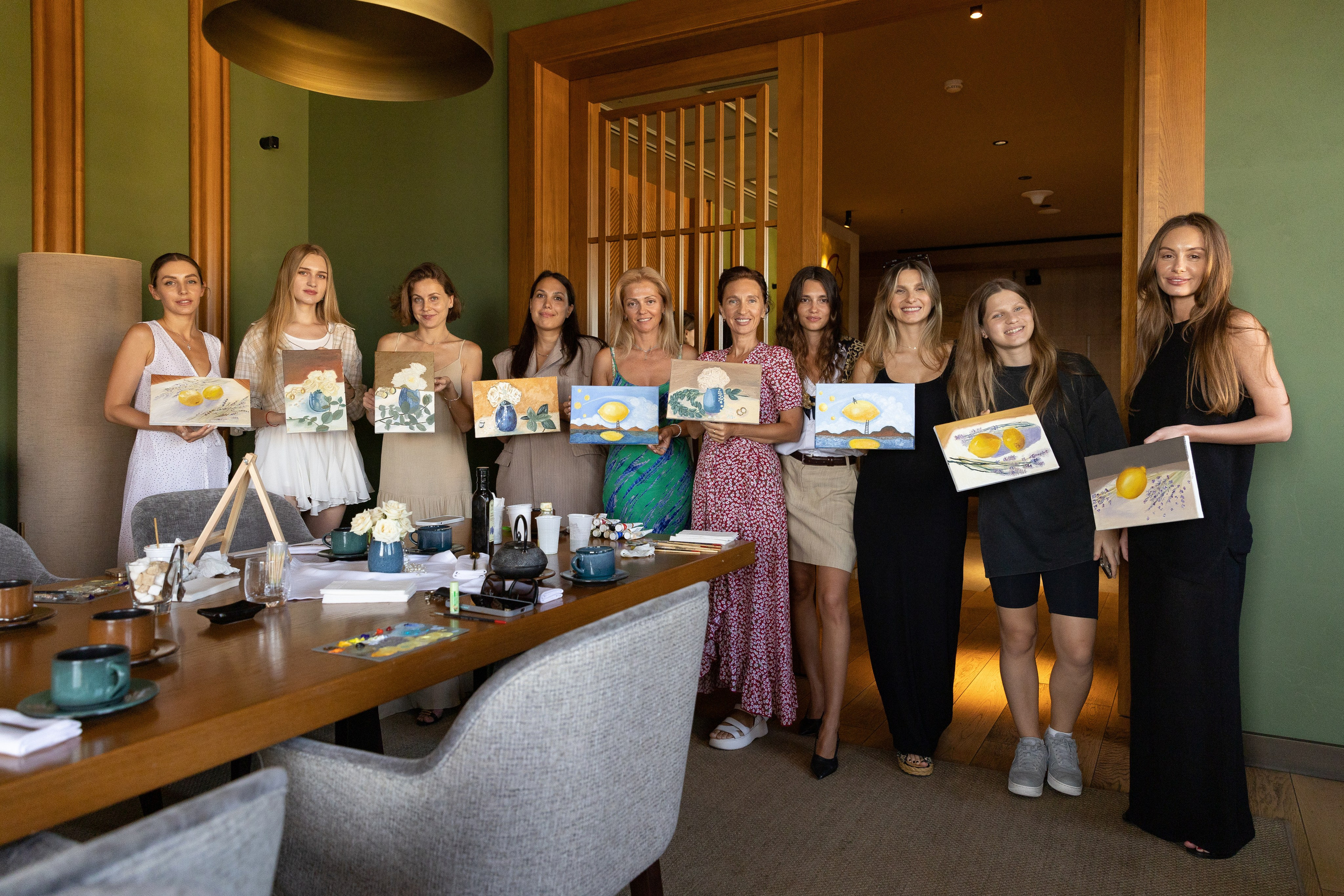 МАСТЕР-КЛАСС ПО ЖИВОПИСИ МАСЛОМ. Фотограф в Сочи Екатерина Потапова