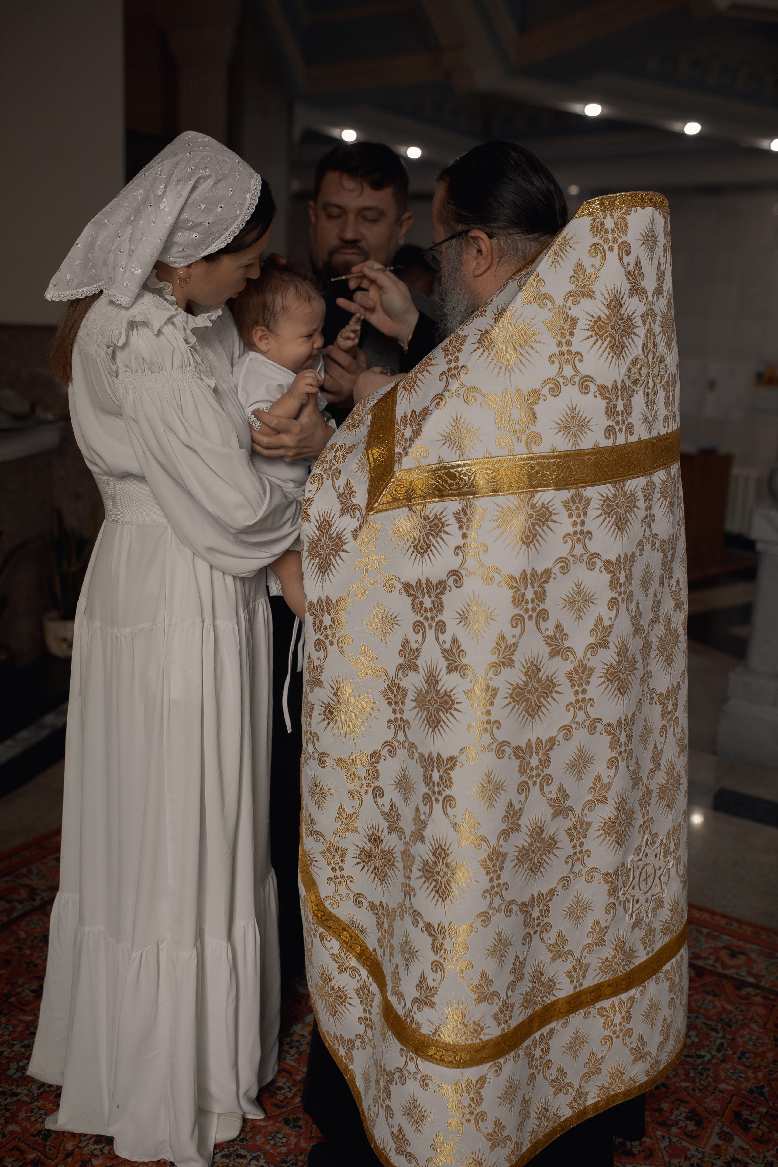 Крестины в Успенском соборе Ташкента. Фотограф на Крещение и Венчание в Ташкенте