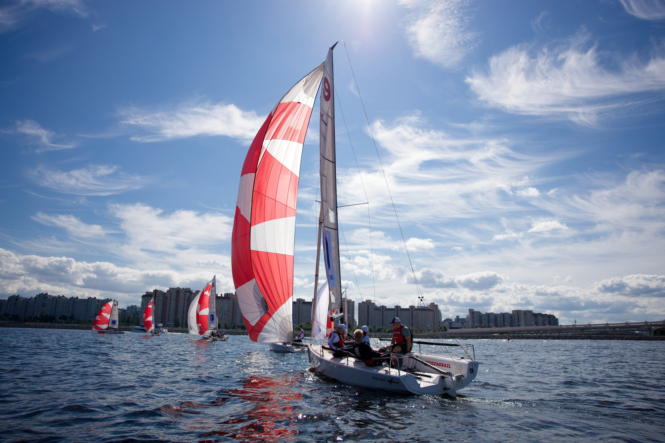 Регата. Профессиональный спортивный фотограф в Санкт-Петербурге