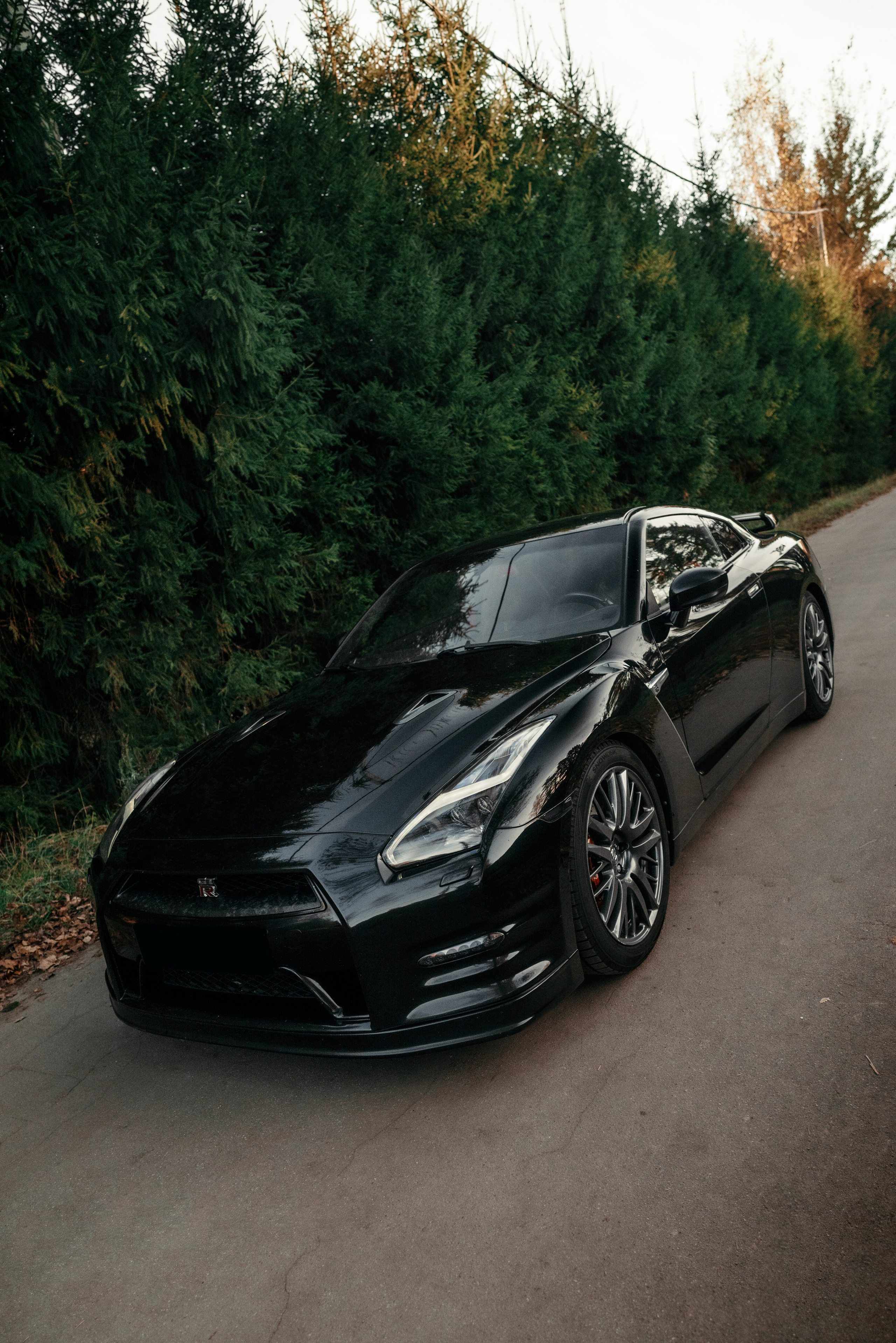 Nissan GT-R35 autumn vibe. DeLorein