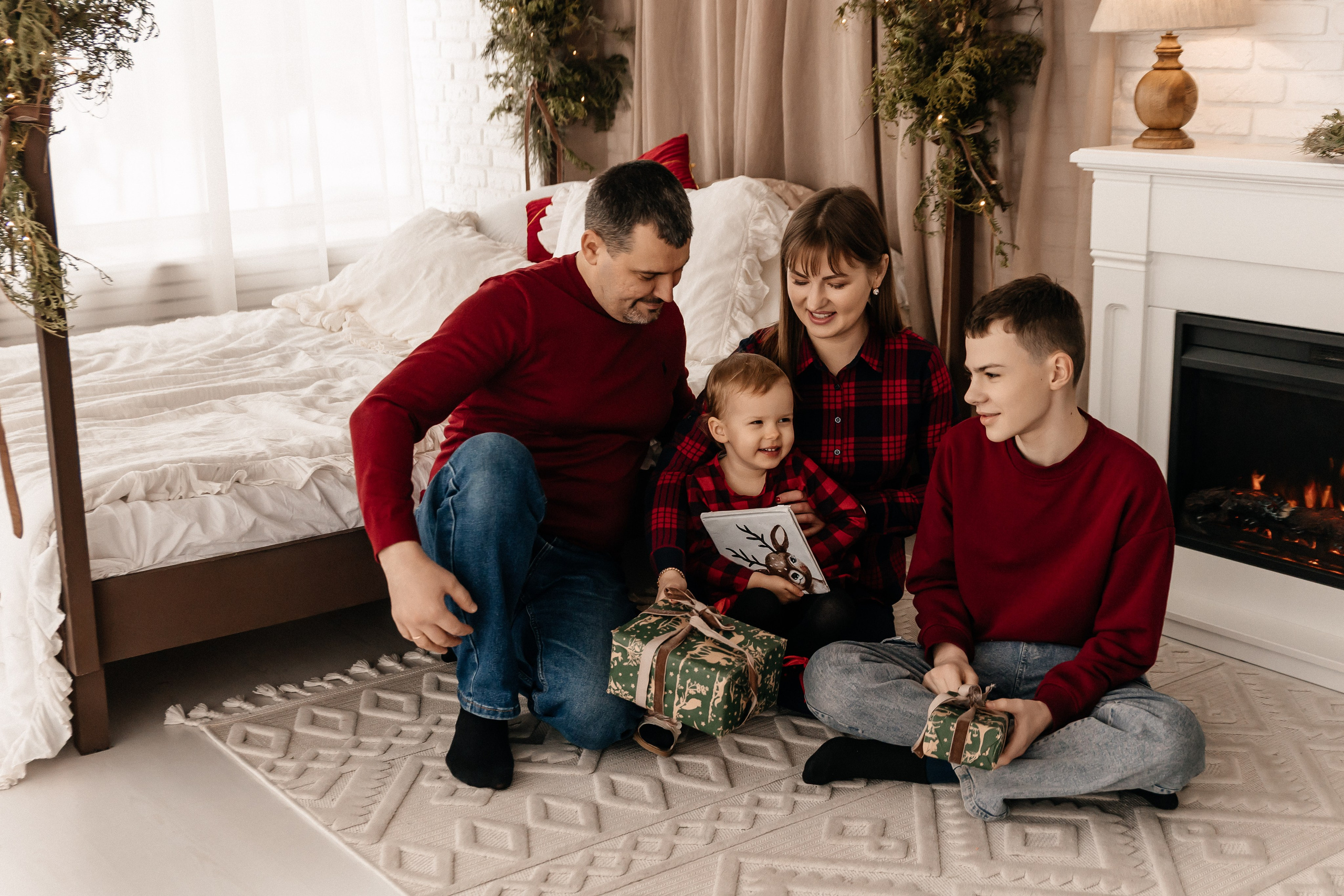 Нина, Саша, Паша, Маша. Семейный фотограф Минск Усова Ольга