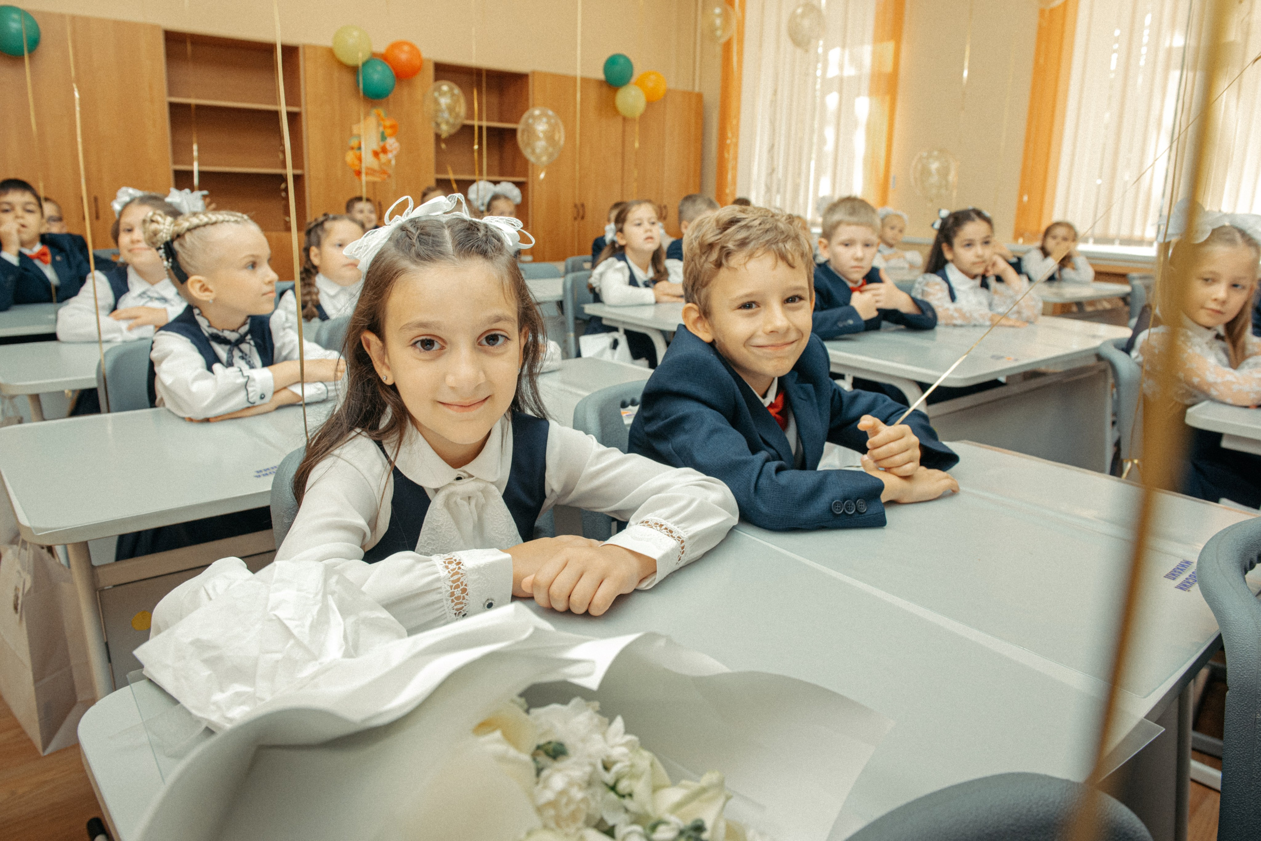 Первоклашки. Римма Гусакова. Выпускные фотокниги. Детские и семейные фотосессии