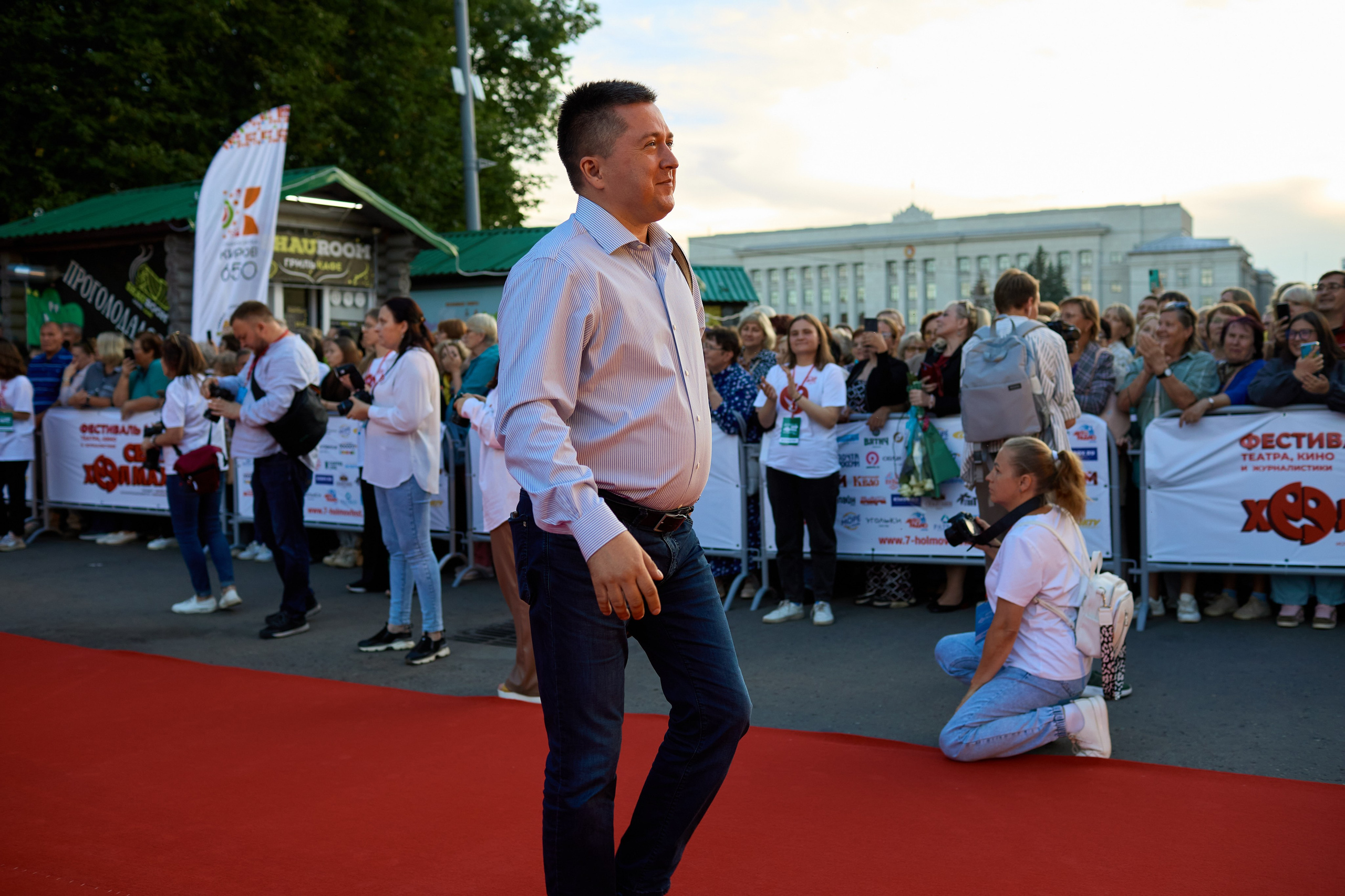 Открытие фестиваля «На семи холмах» 2024. Фотограф Илья Прохоров в Кирове