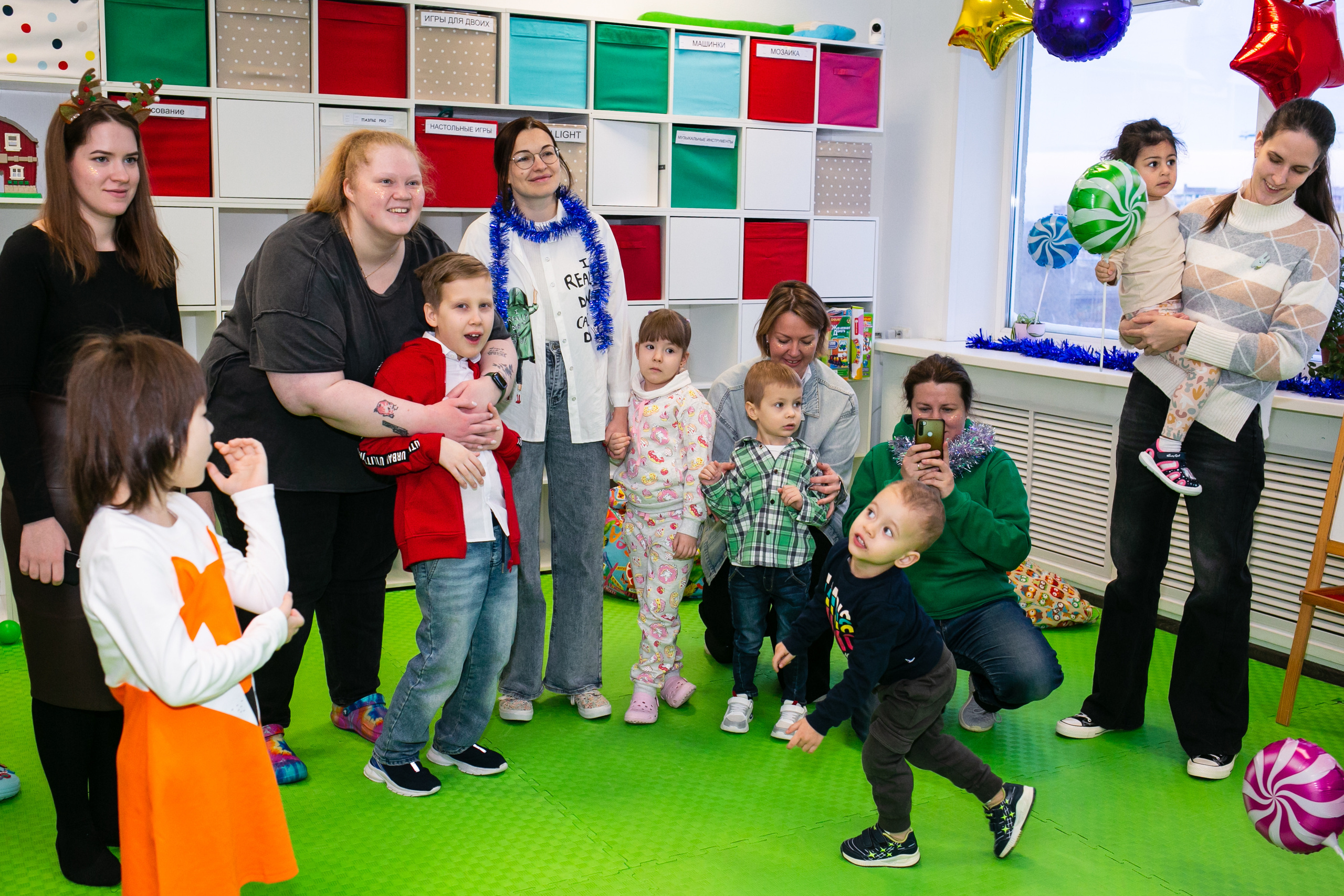 Новогодний утренник. Фотограф новорожденных и семейный фотограф НСО г. Бердск Марина Львова