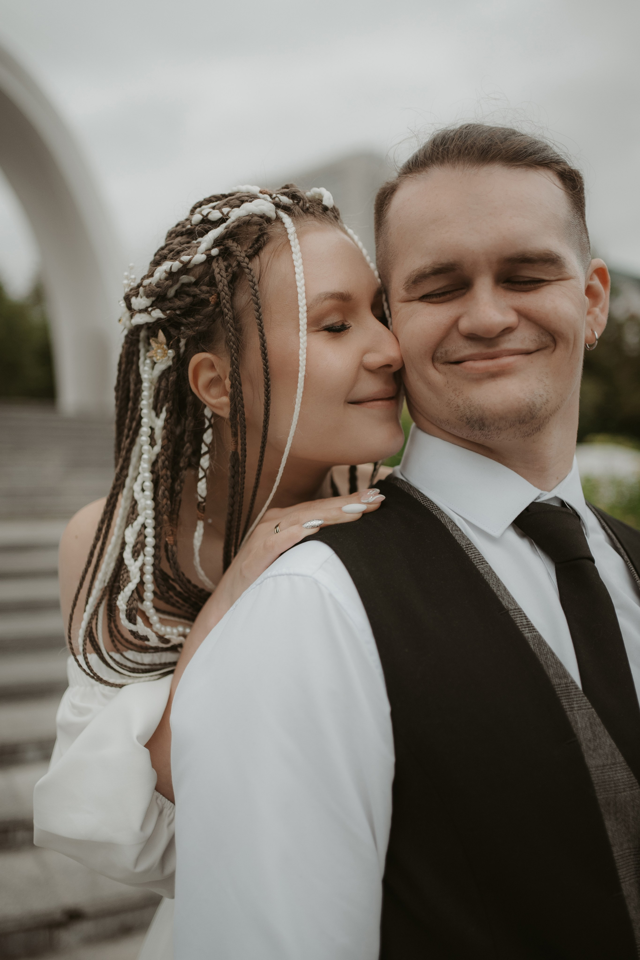 Женя и Рита, свадебная прогулка по Казани. Портретный фотограф в Казани, Красной Поляне и Сочи Анна Кузнецова