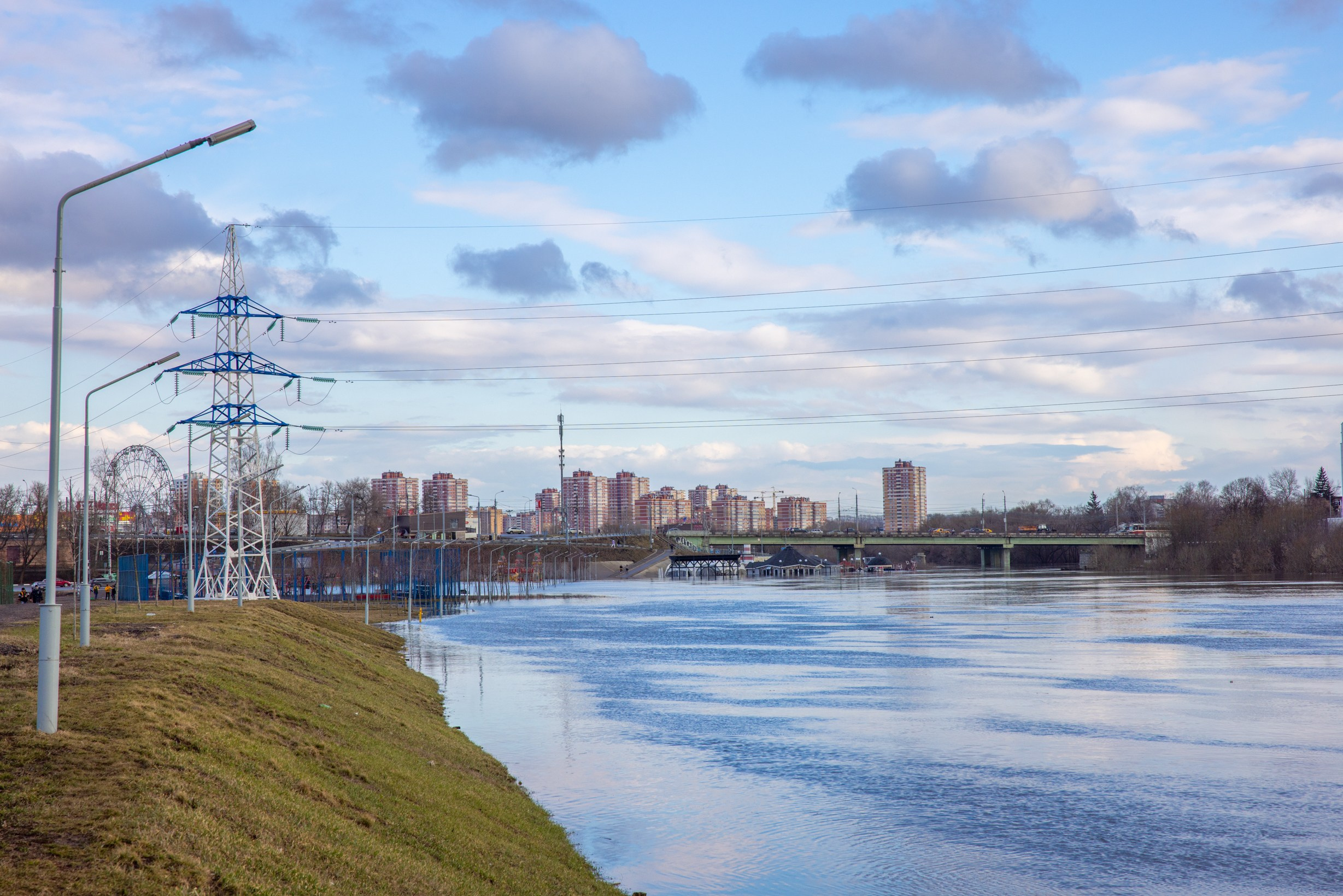 Паводок на Оке. Фотограф в Туле Крупский АнДРей. Фотостудия «КАДР71» в Туле