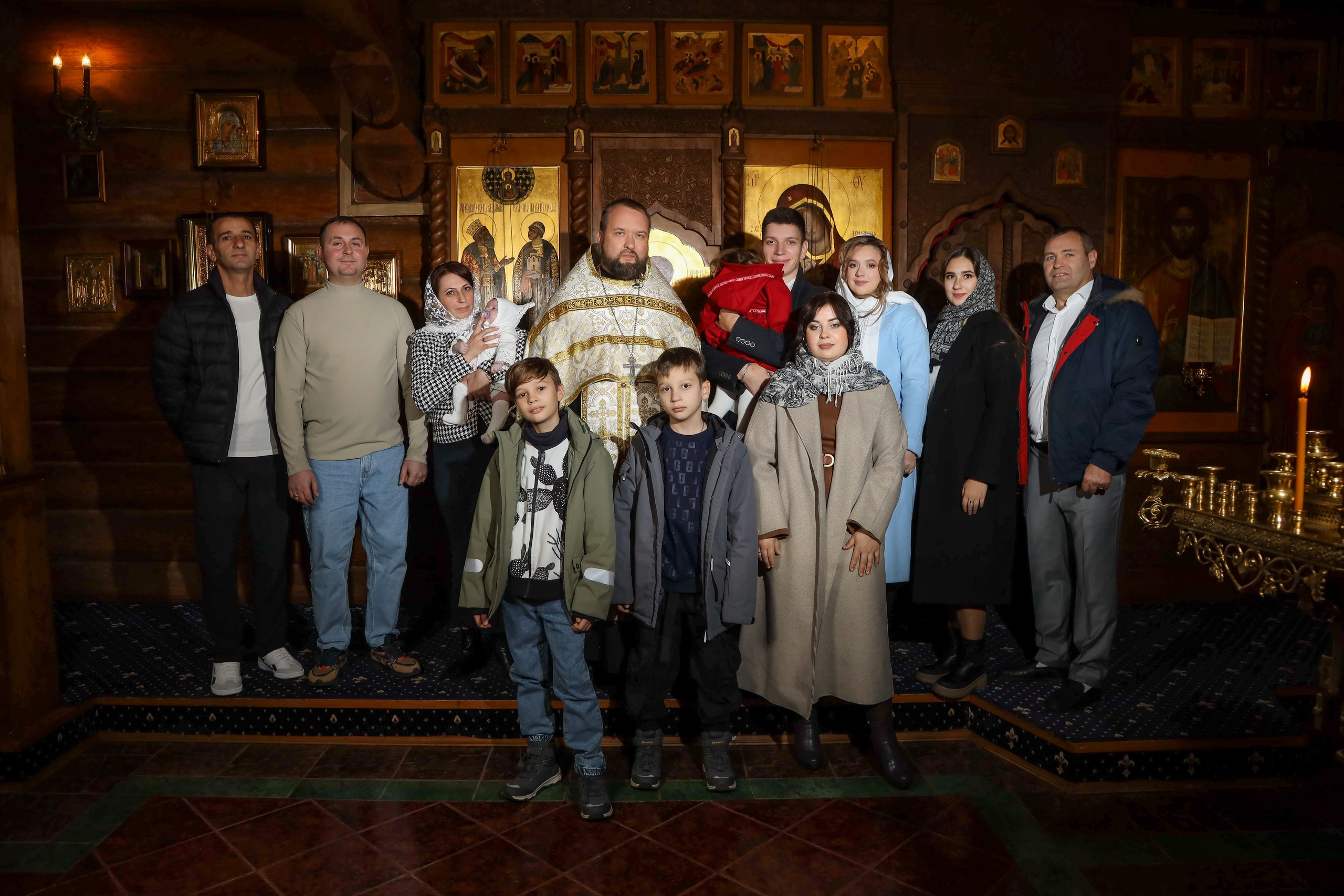 Крестины. Фотограф Антон Чупринин