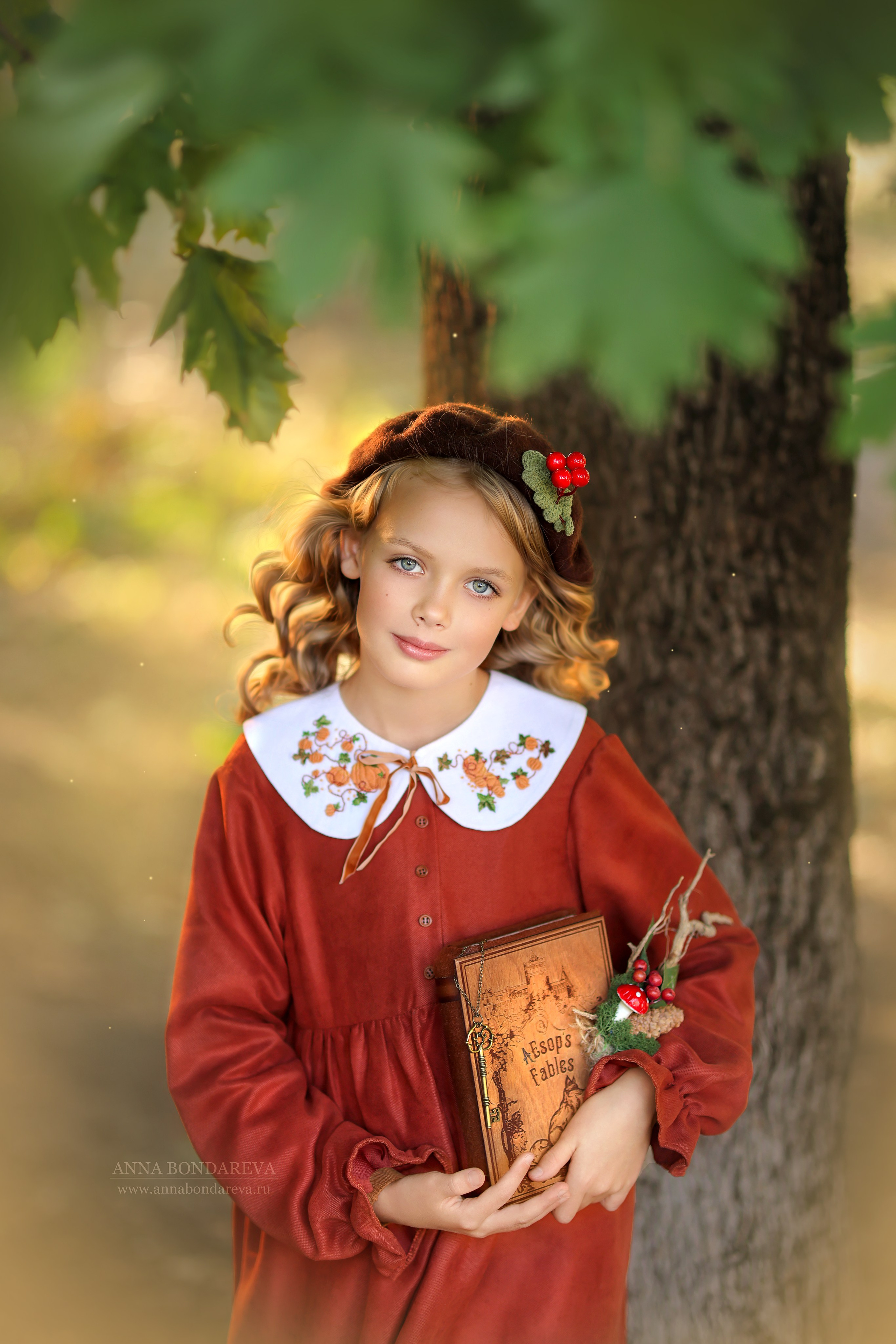 Кирочка — осенняя фотосессия на моем мастер-классе. Главная