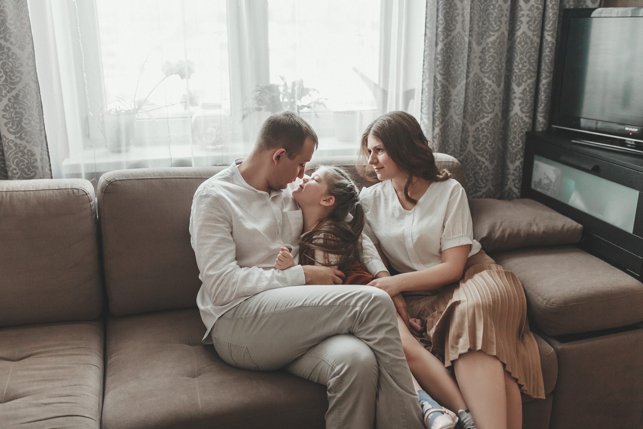 Домашняя история Кати. Семейный и свадебный фотограф Брянск, Москва Ольга Ли