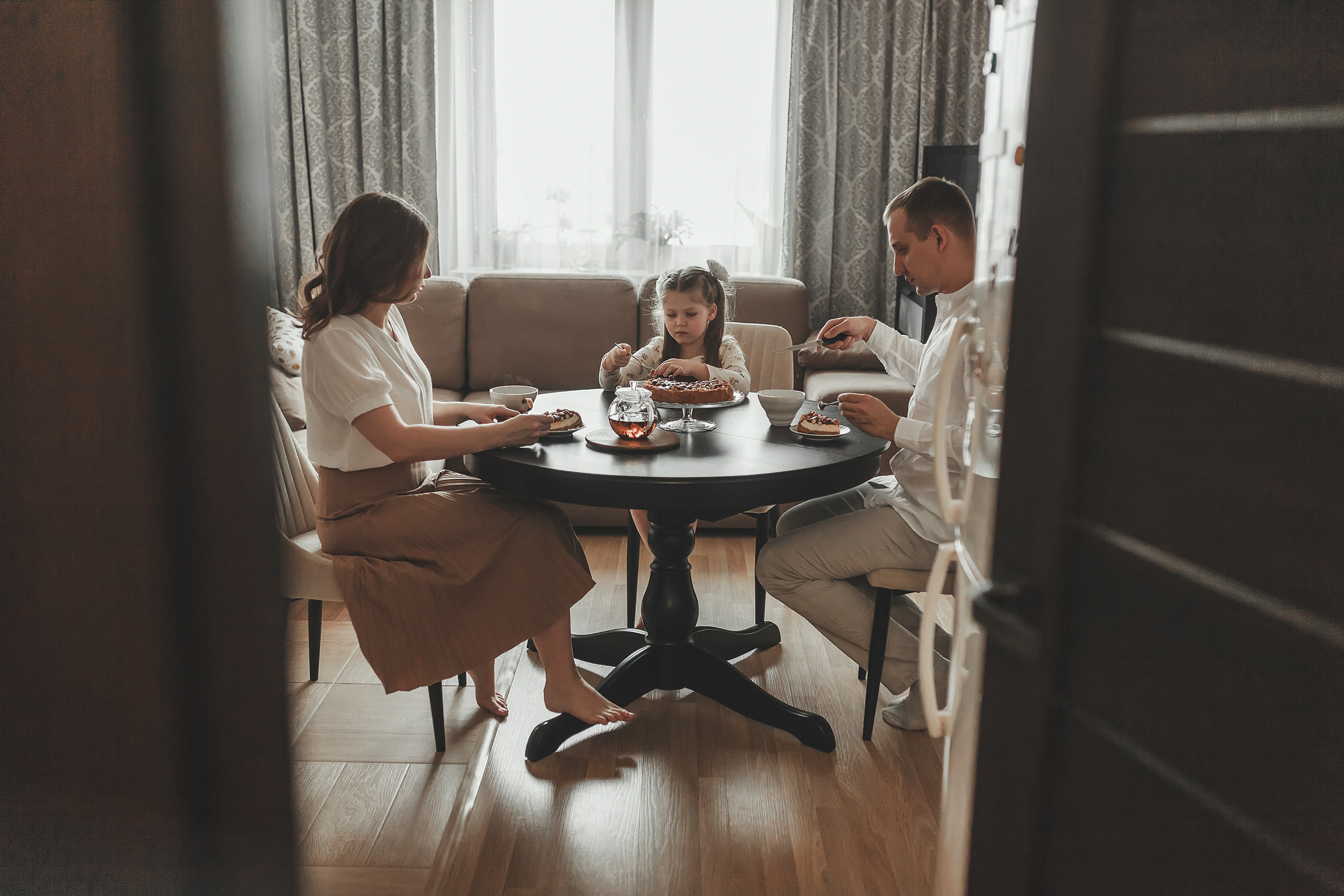 Домашняя история Кати. Семейный и свадебный фотограф Брянск, Москва Ольга Ли