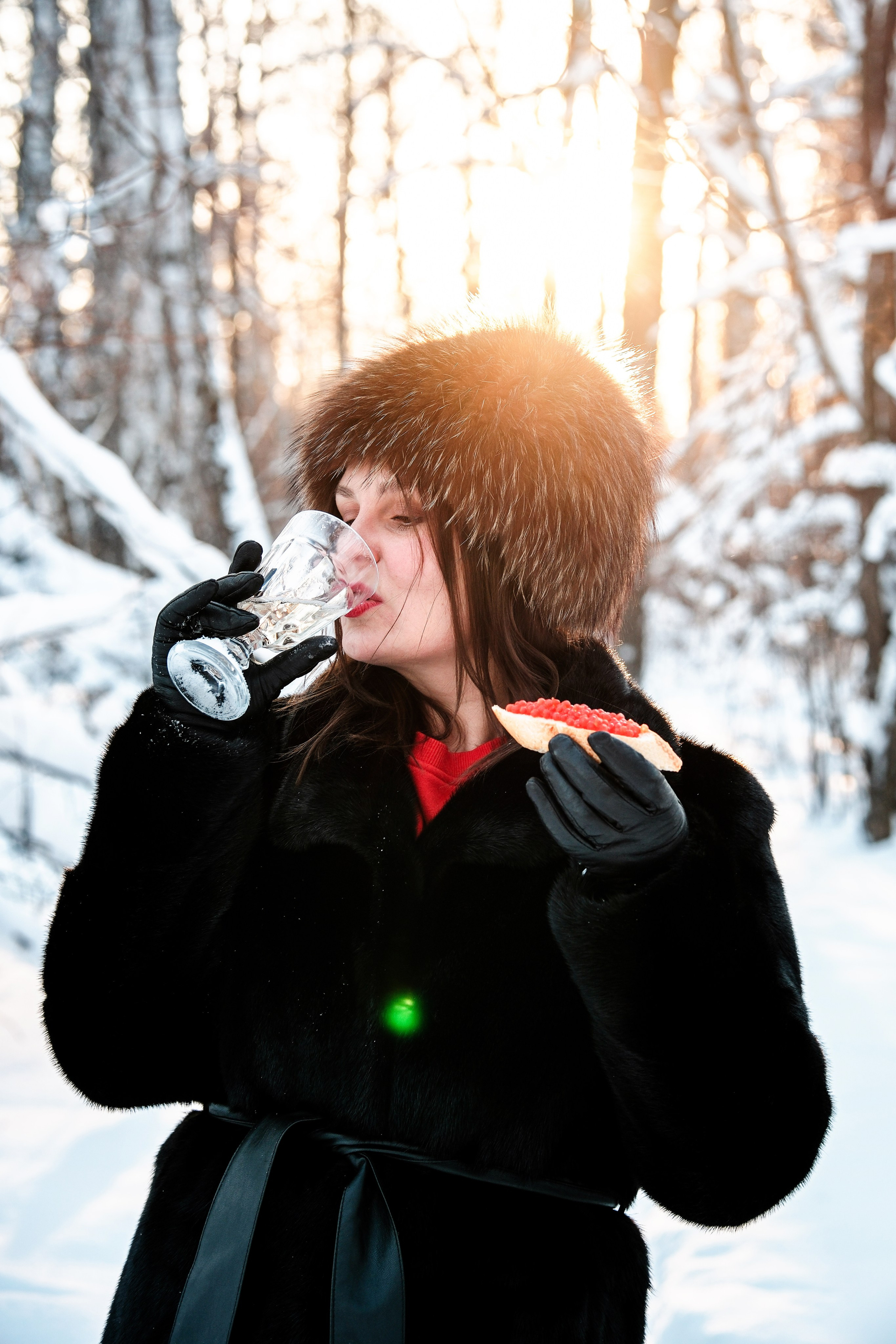  Домашняя съемка на Новый год от Анны Жагориной.