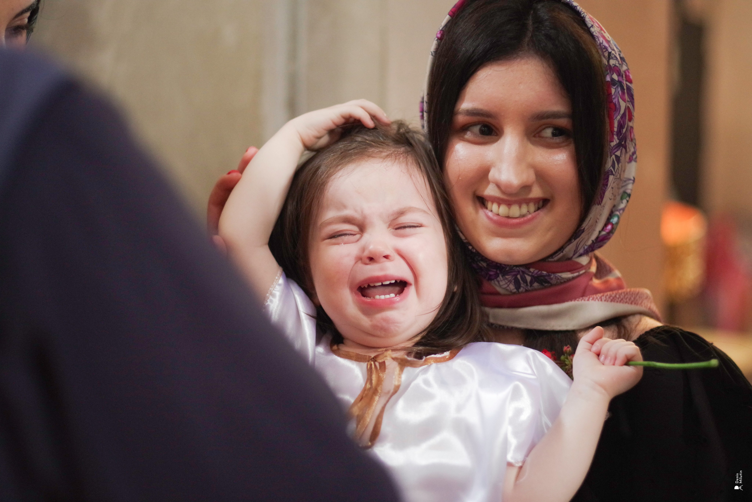 Крещение Сенаки. Портретный фотограф Денис Милютин