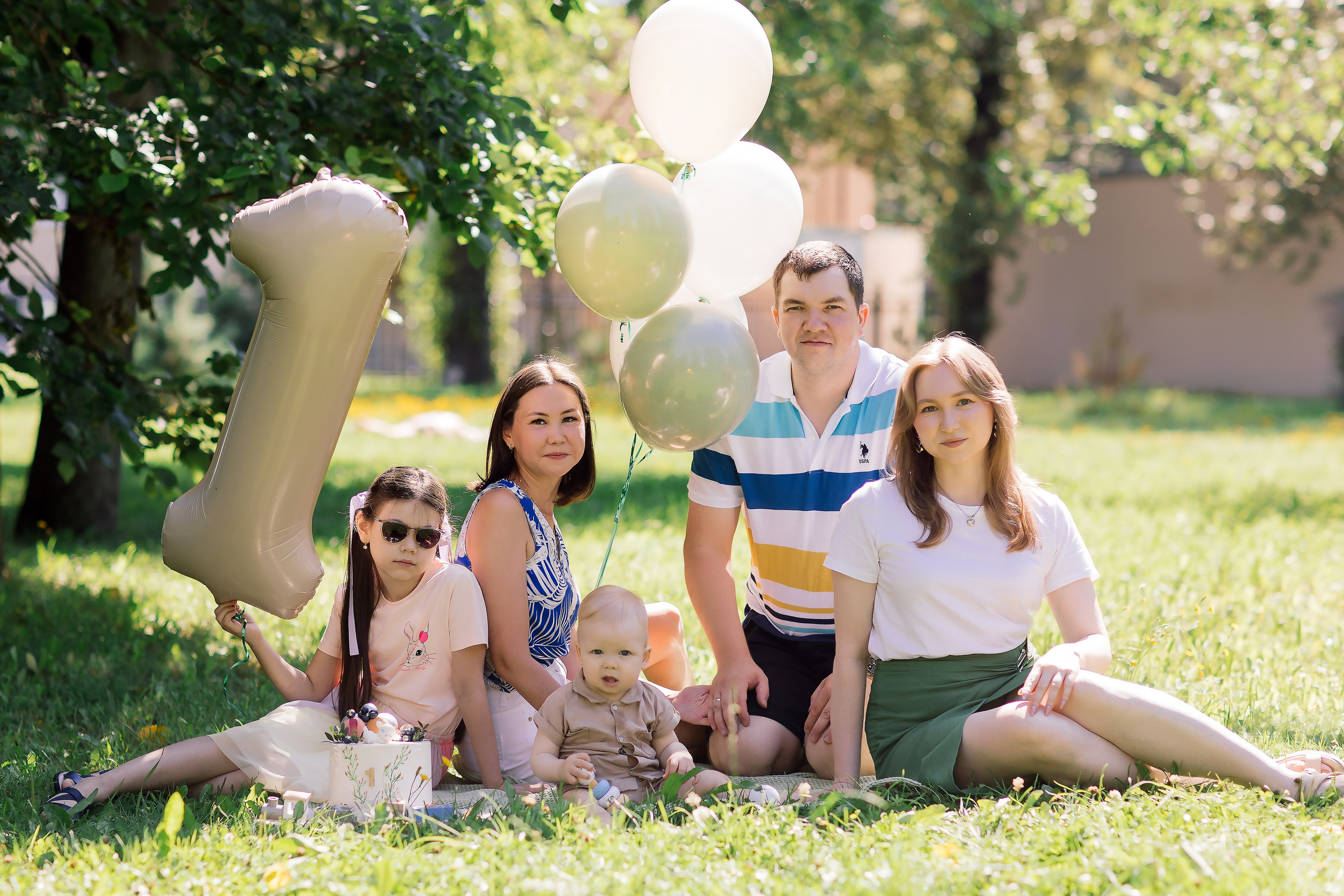 Фотосессия на годик. Семейный фотограф Толстикова Кристина