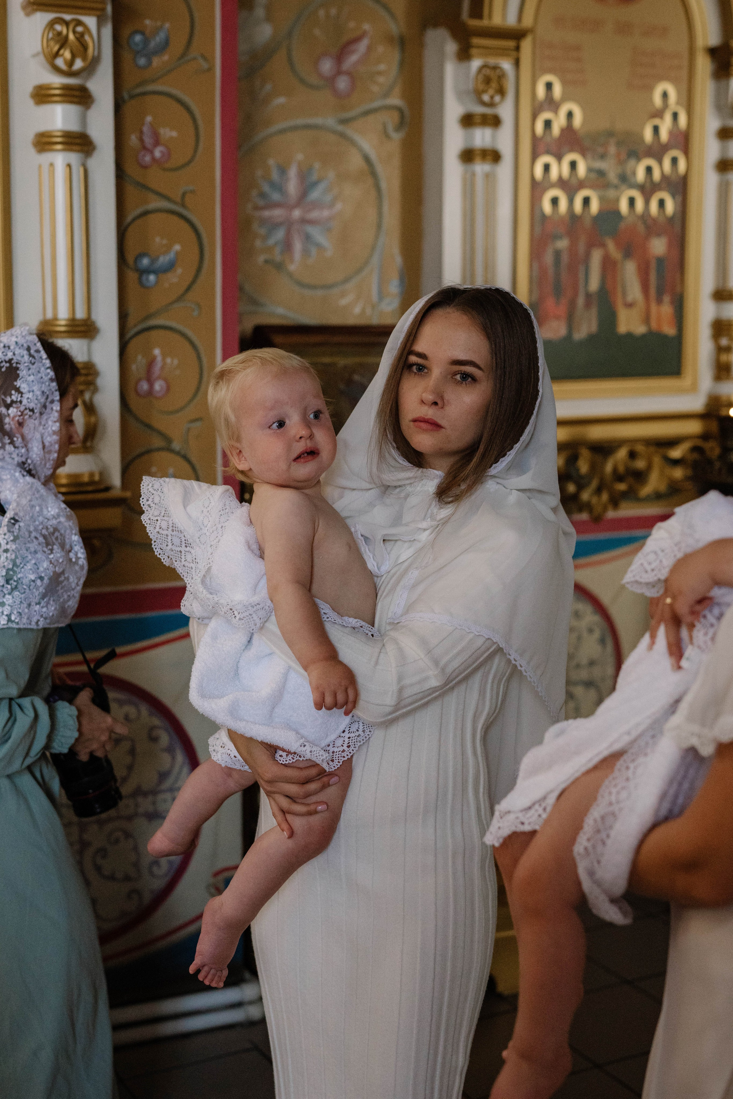Крещение Марии и Василисы. Свадебный и семейный фотограф в Калуге Анна Киреева