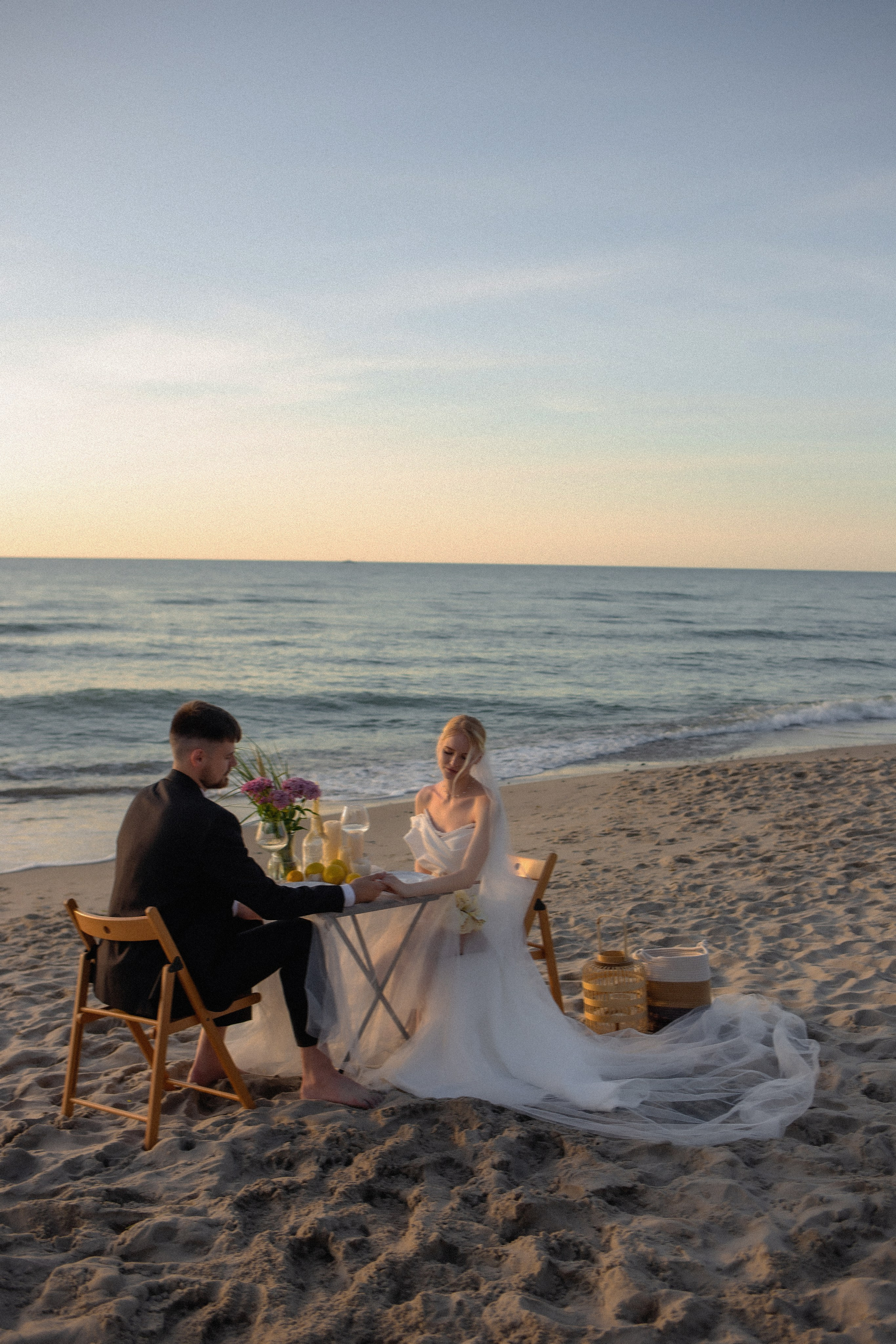 Александра и Влад. На закате. Фотограф в Калининграде Решетникова Алина