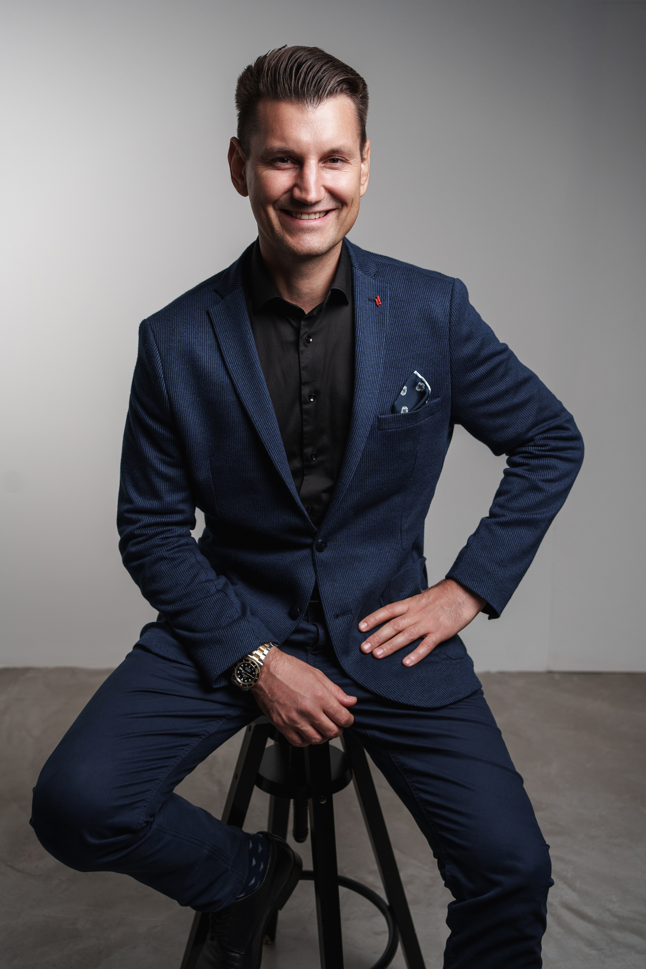 Мужской портрет. Фотограф Иван Петров