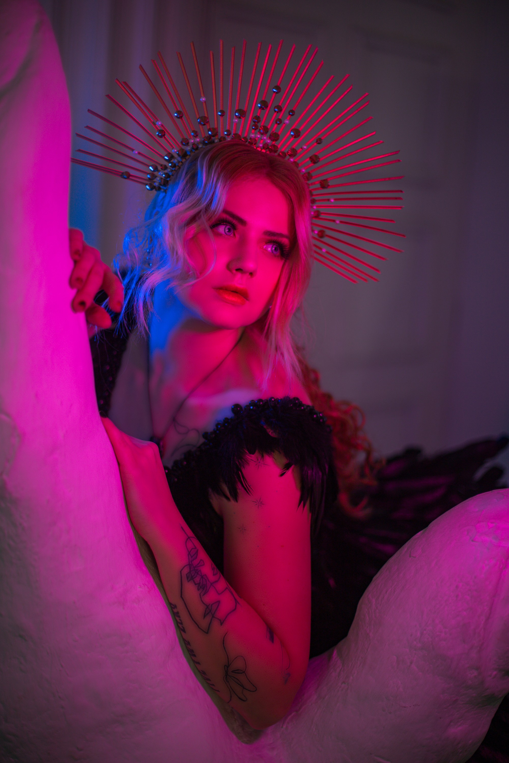 TINA NEON. Polaroud love