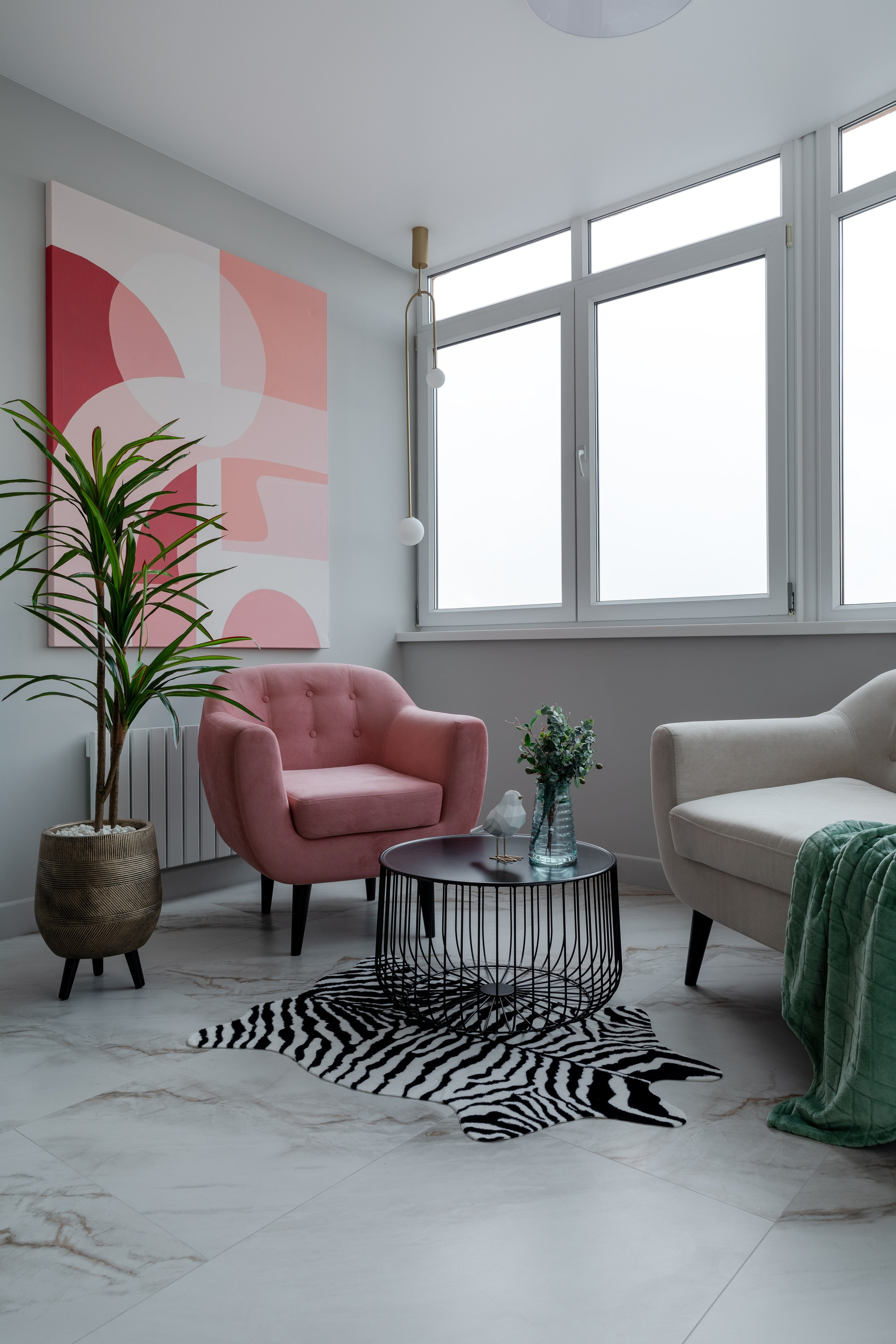 Интерьерная фотосъемка трёхкомнатной квартиры в ЖК «Голубые Дали». Интерьерный фотограф Москва